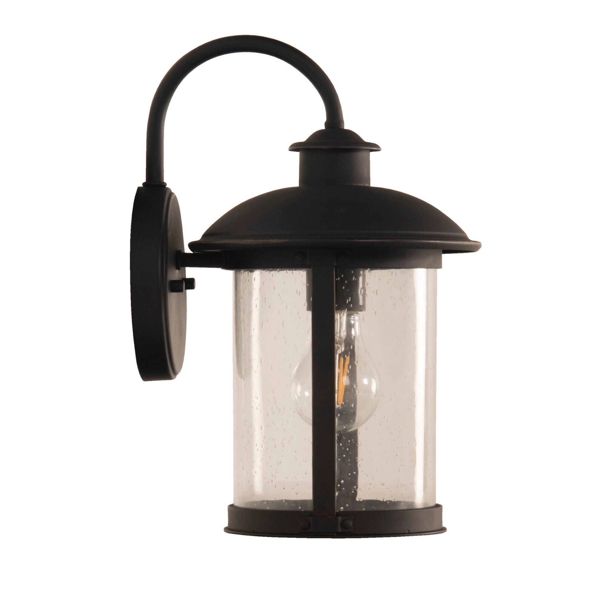 Shown in Dark Bronze Gilded finish and Cylinder glass