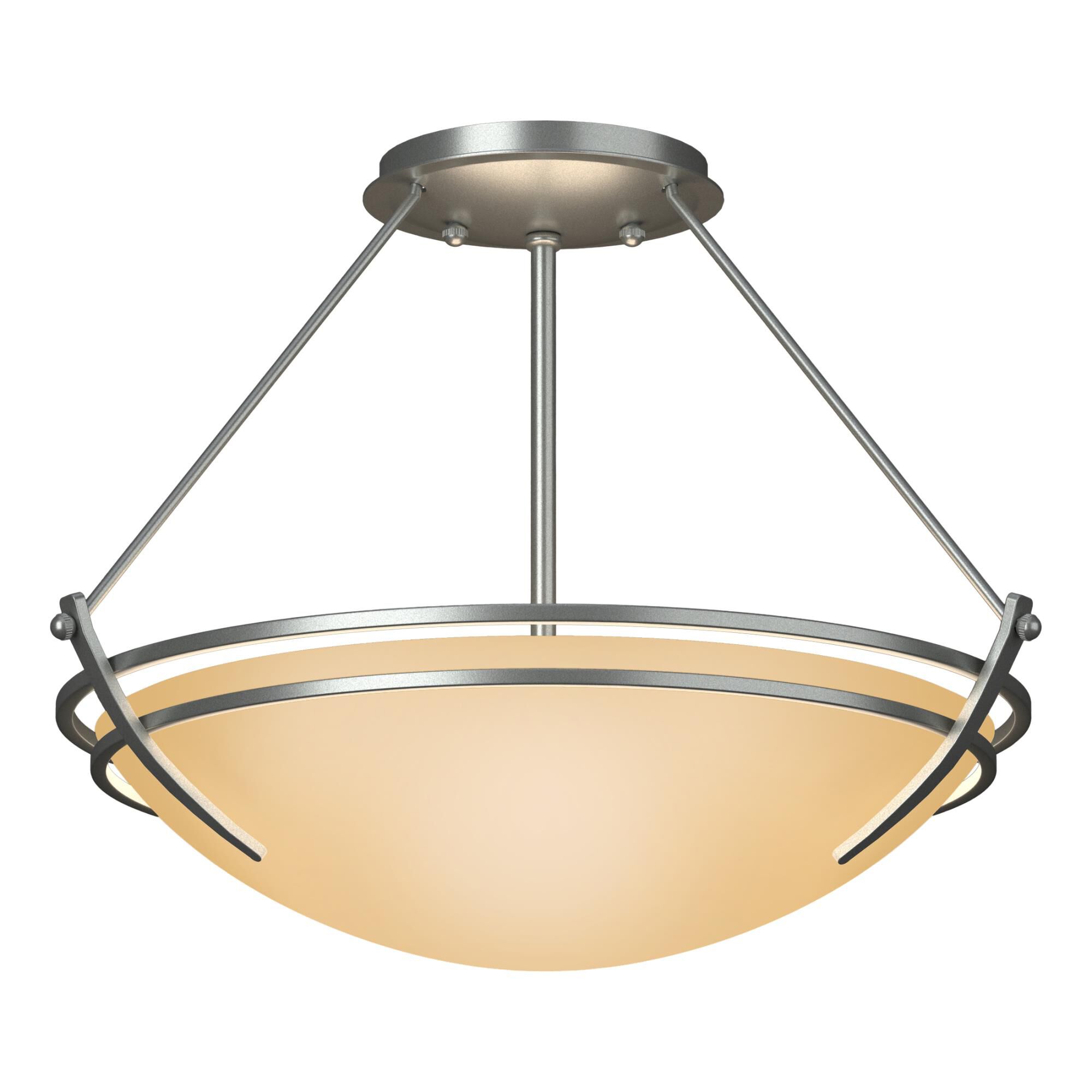 Presidio Tryne 16 Inch 2 Light Semi Flush Mount by Hubbardton Forge