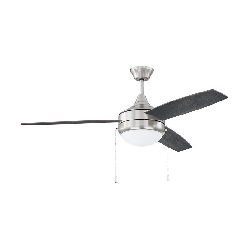 Phaze 52 Inch 3 Blade Ceiling Fan with Light Kit by Craftmade