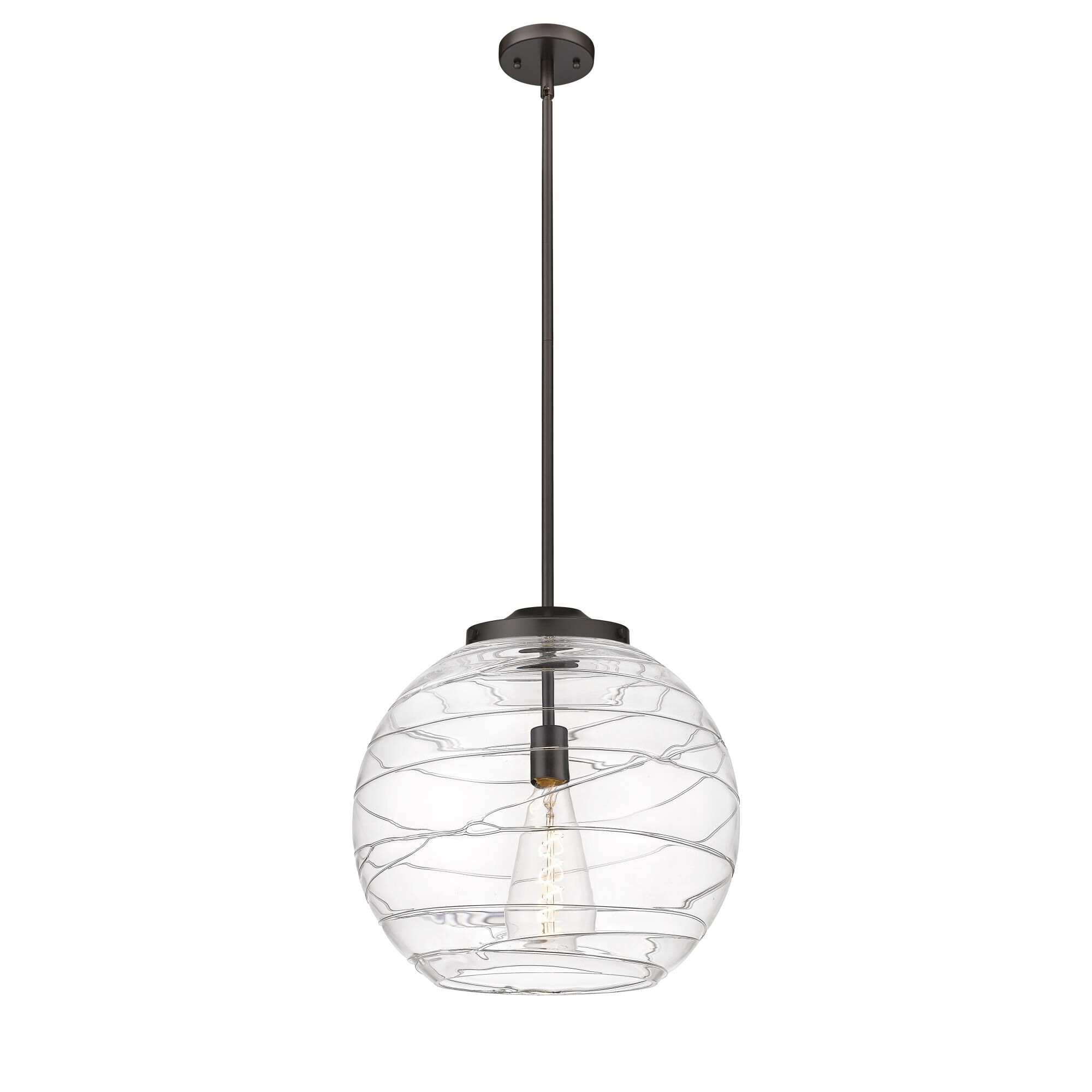 Bruno Marashlian Deco Swirl 16 Inch Large Pendant by Innovations Lighting