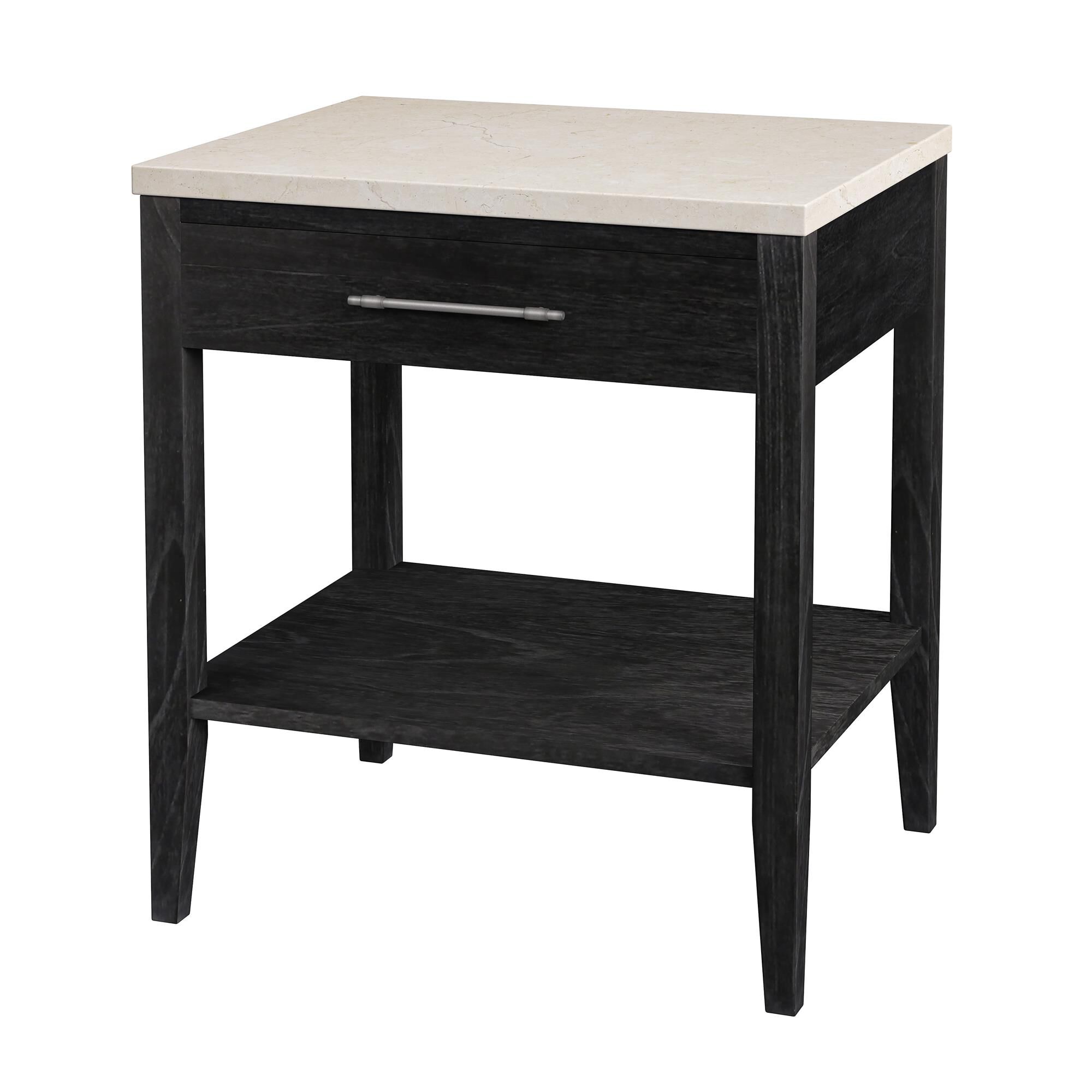Shown in Washed Black finish