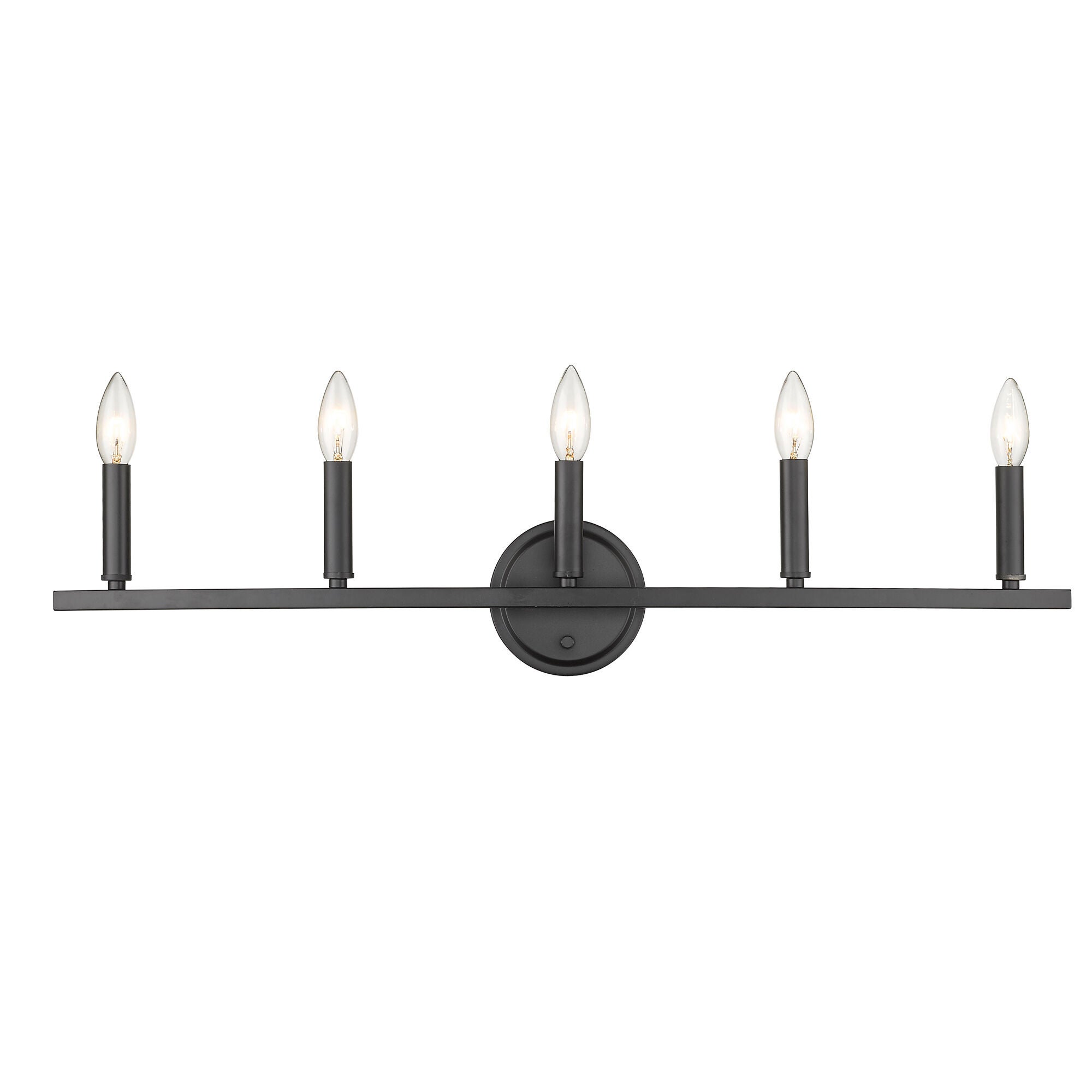 Shown in Matte Black finish and -- glass and -- shade