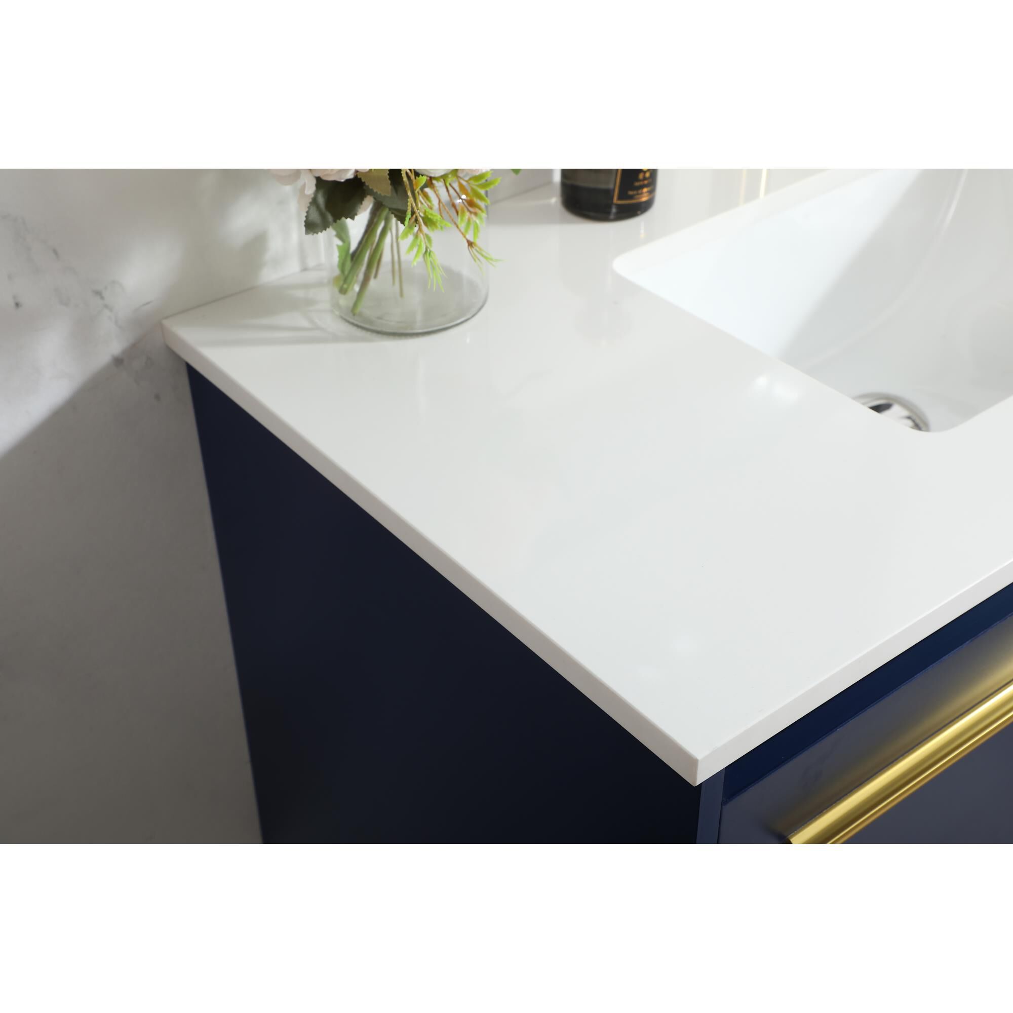 Shown in Blue finish