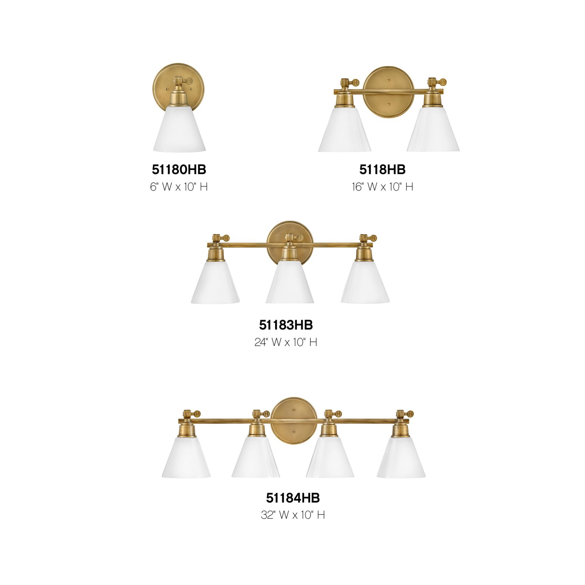 Arti 24 Inch 3 Light Bath Vanity Light by Hinkley Lighting