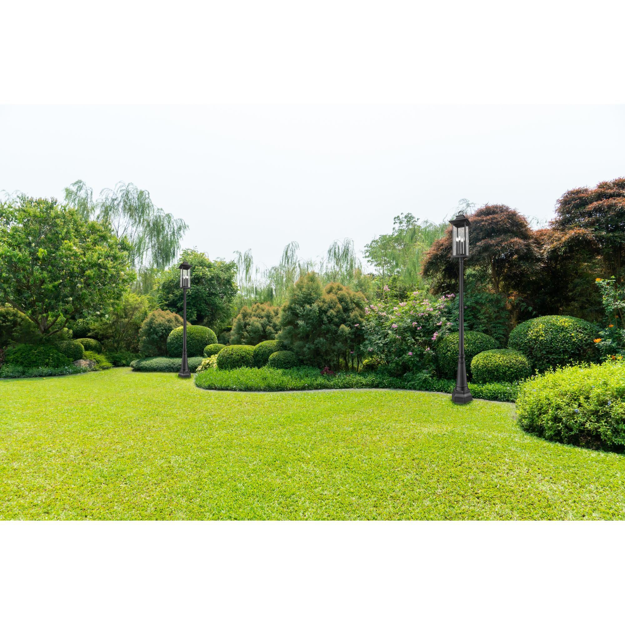 Shown in Black finish and Clear Seedy glass and Clear Seedy shade