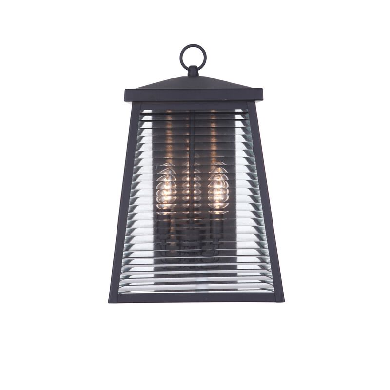 Armstrong 15 Inch Tall 3 Light Outdoor Wall Light by Craftmade