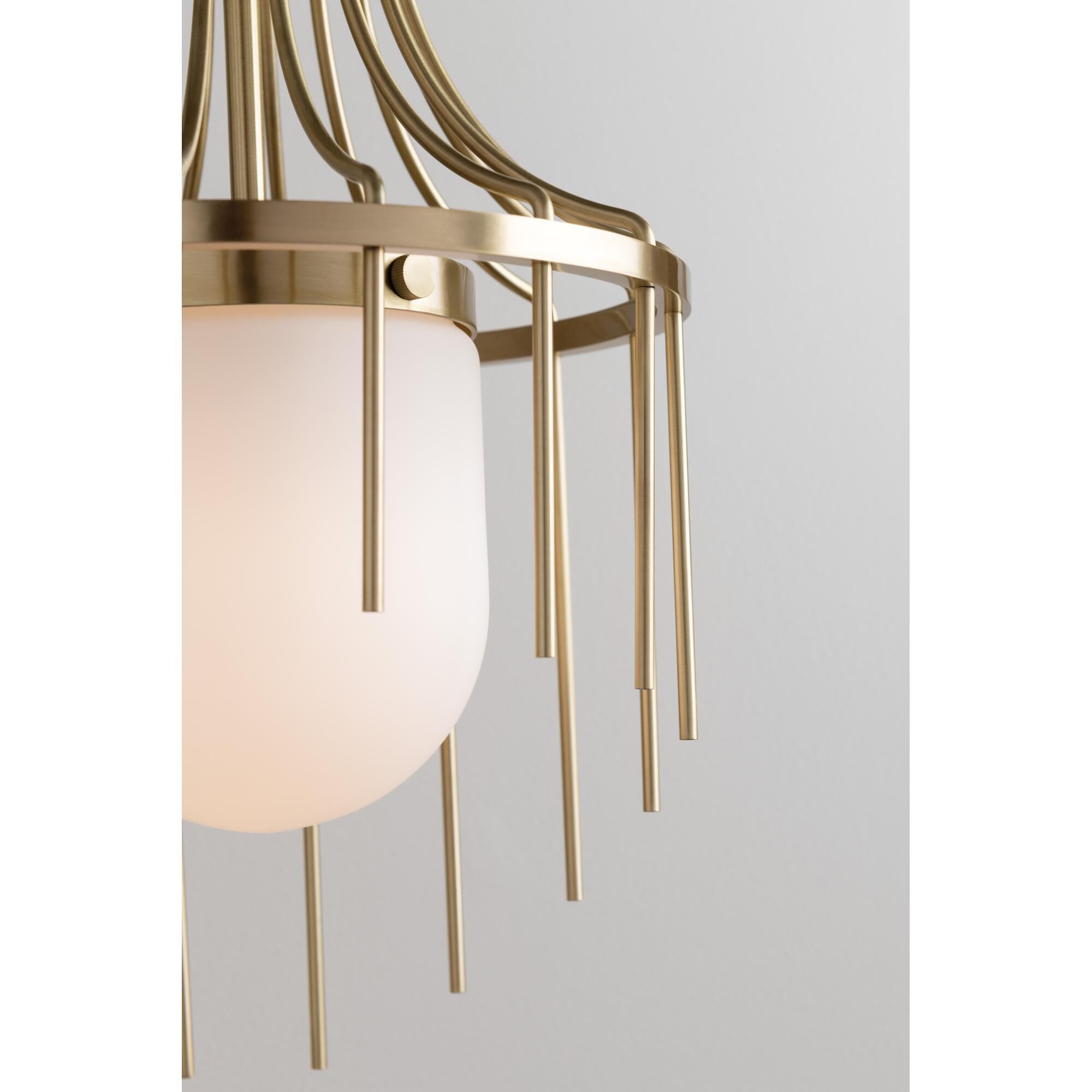 Shown in Aged Brass finish