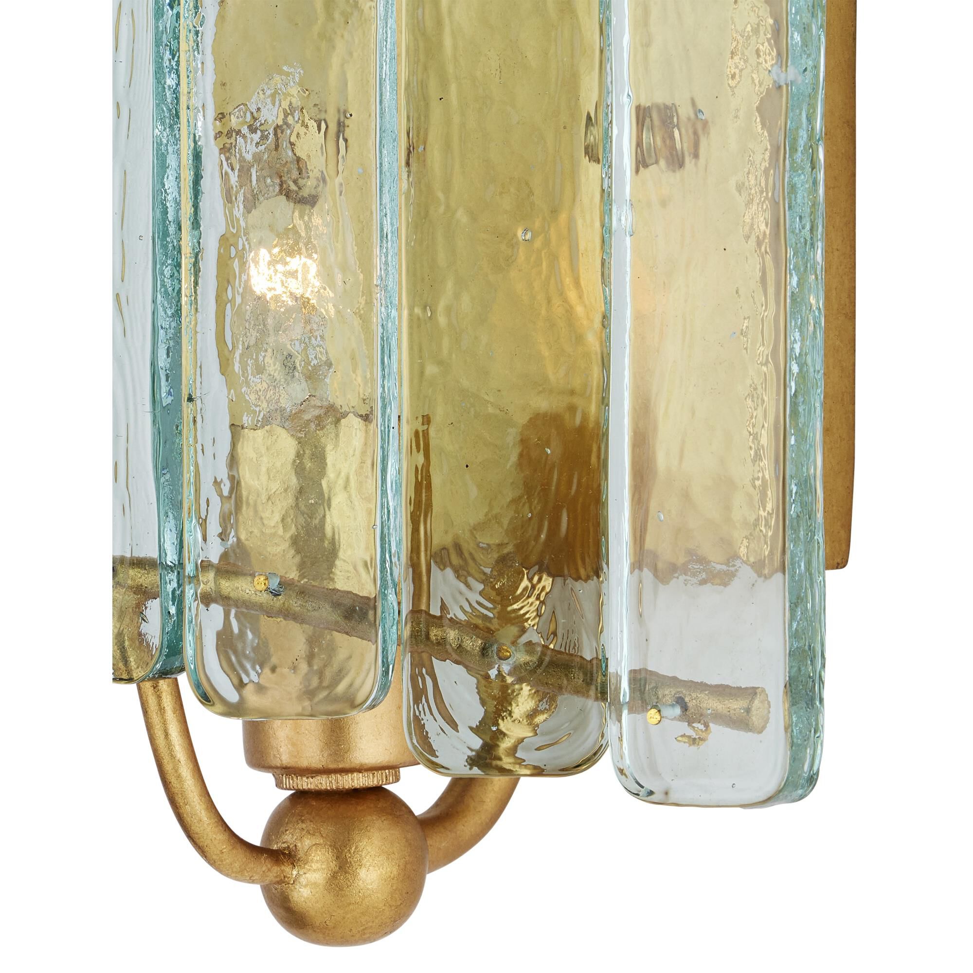 Shown in Contemporary Gold Leaf, Clear finish