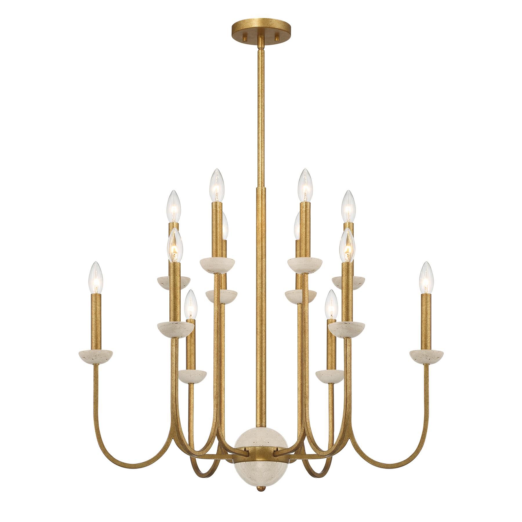 Oakhurst 30 Inch Chandelier by Savoy House