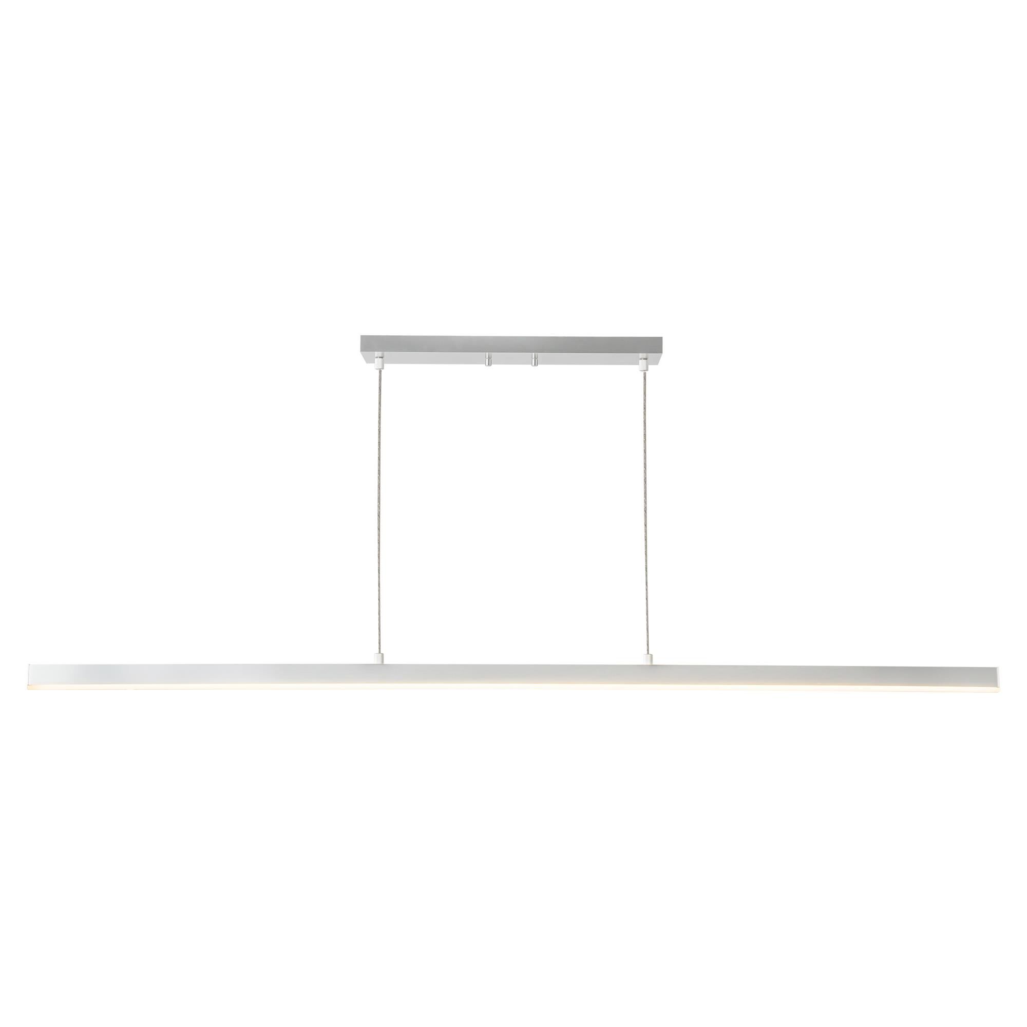 Shown in Brushed Nickel finish and Frosted Acrylic glass