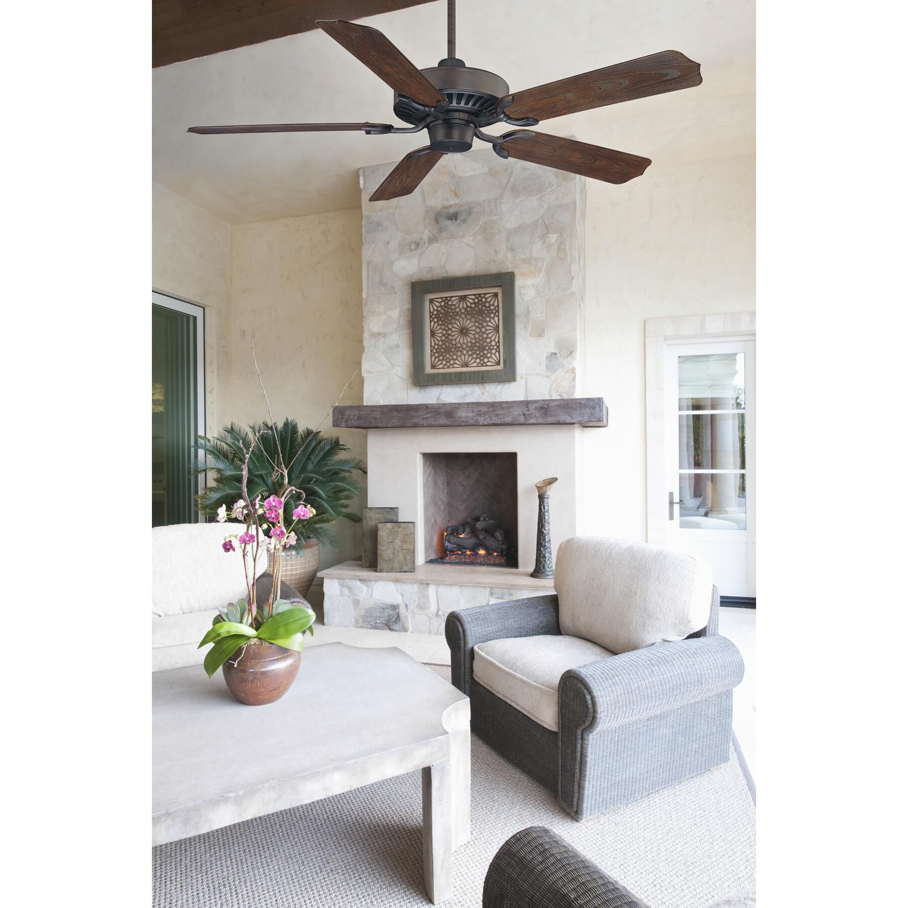 Lancer Outdoor Rated 52 Inch Ceiling Fan by Savoy House