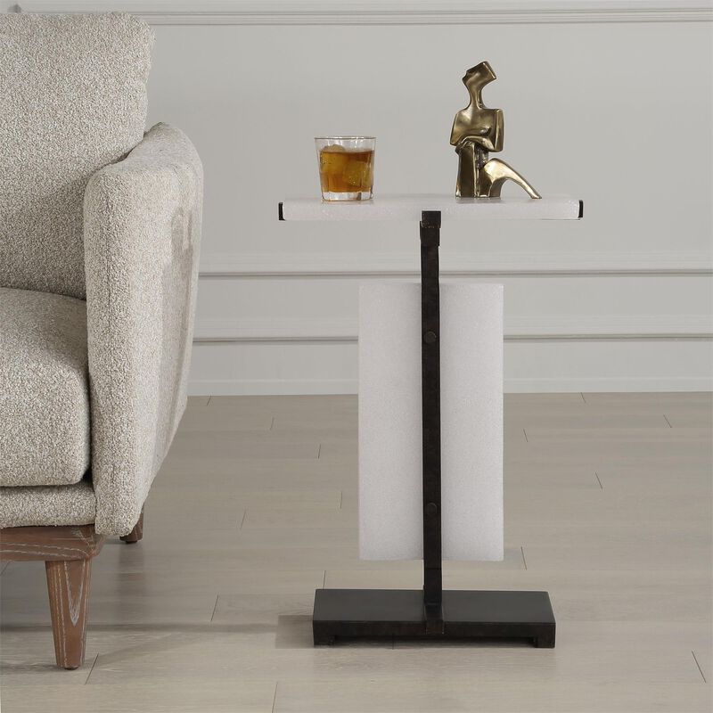 Matthew Williams Elements Bubble 24 Inch End Table by Uttermost