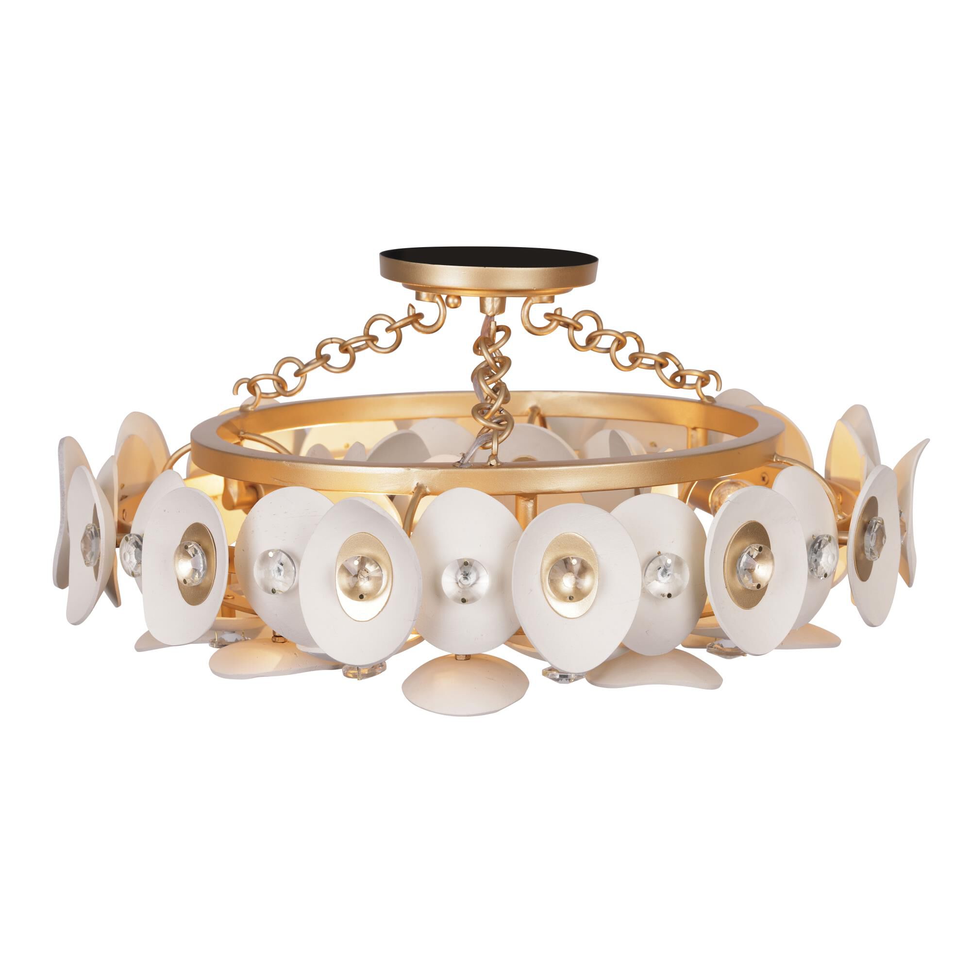 Niu Semi Flush Mount by Metropolitan Lighting
