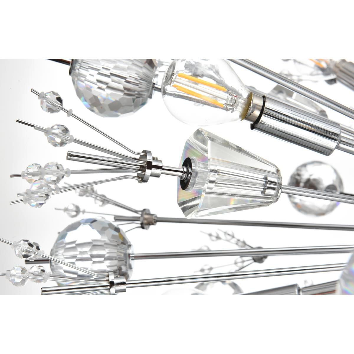 Vera 44 Inch Chandelier by Elegant Lighting