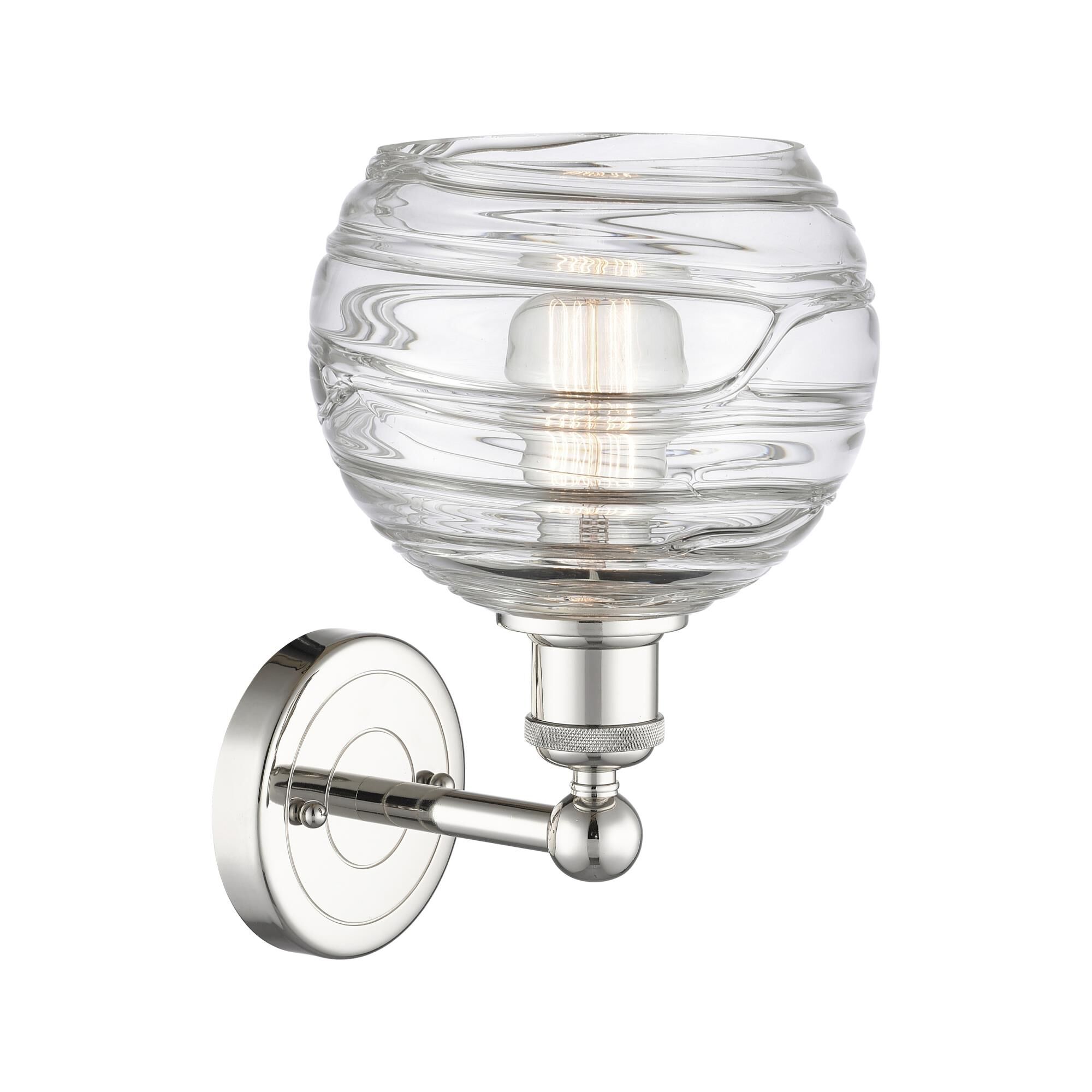 Bruno Marashlian Athens Deco Swirl 8 Inch Wall Sconce by Innovations Lighting