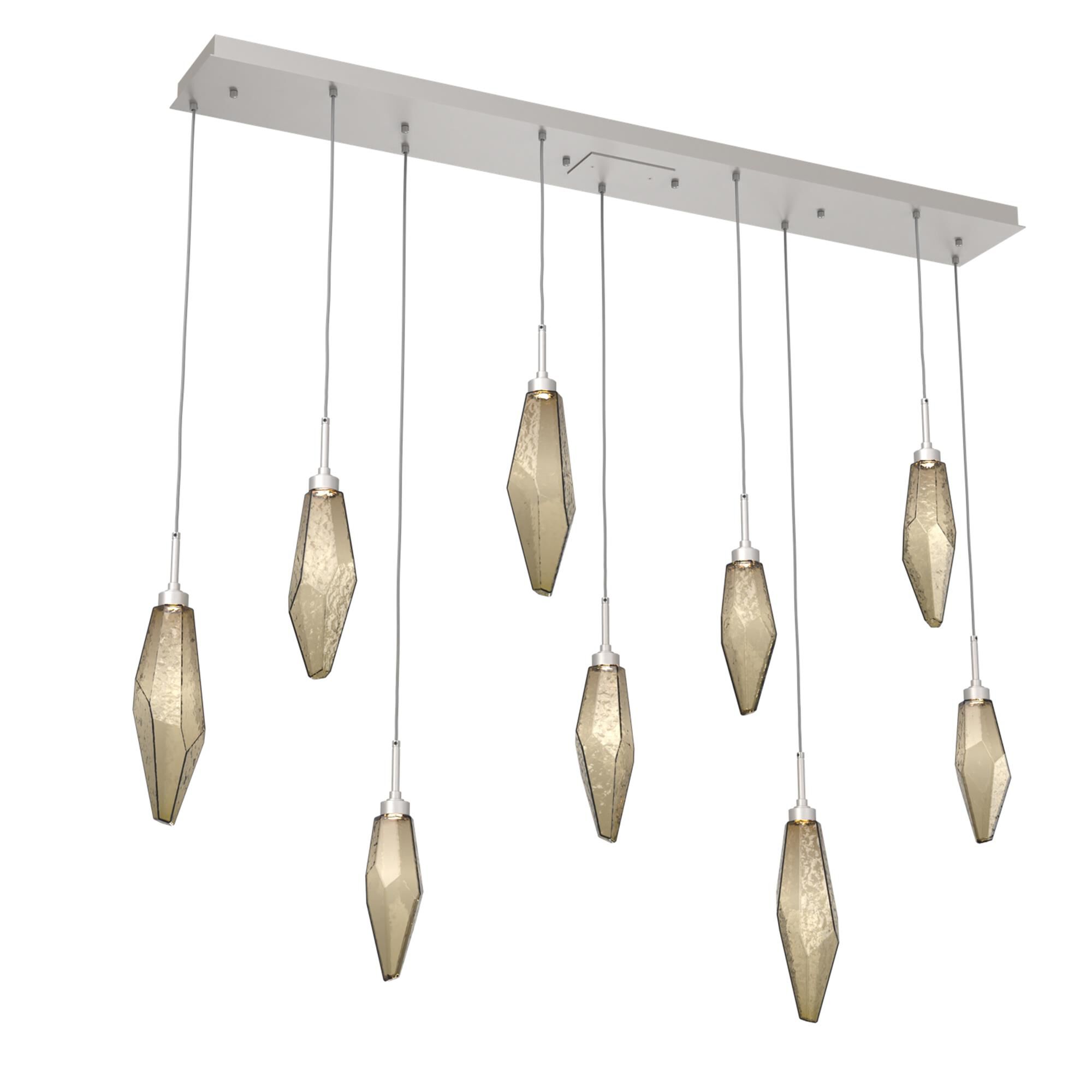 Shown in Metallic Beige Silver finish and Chilled Bronze glass