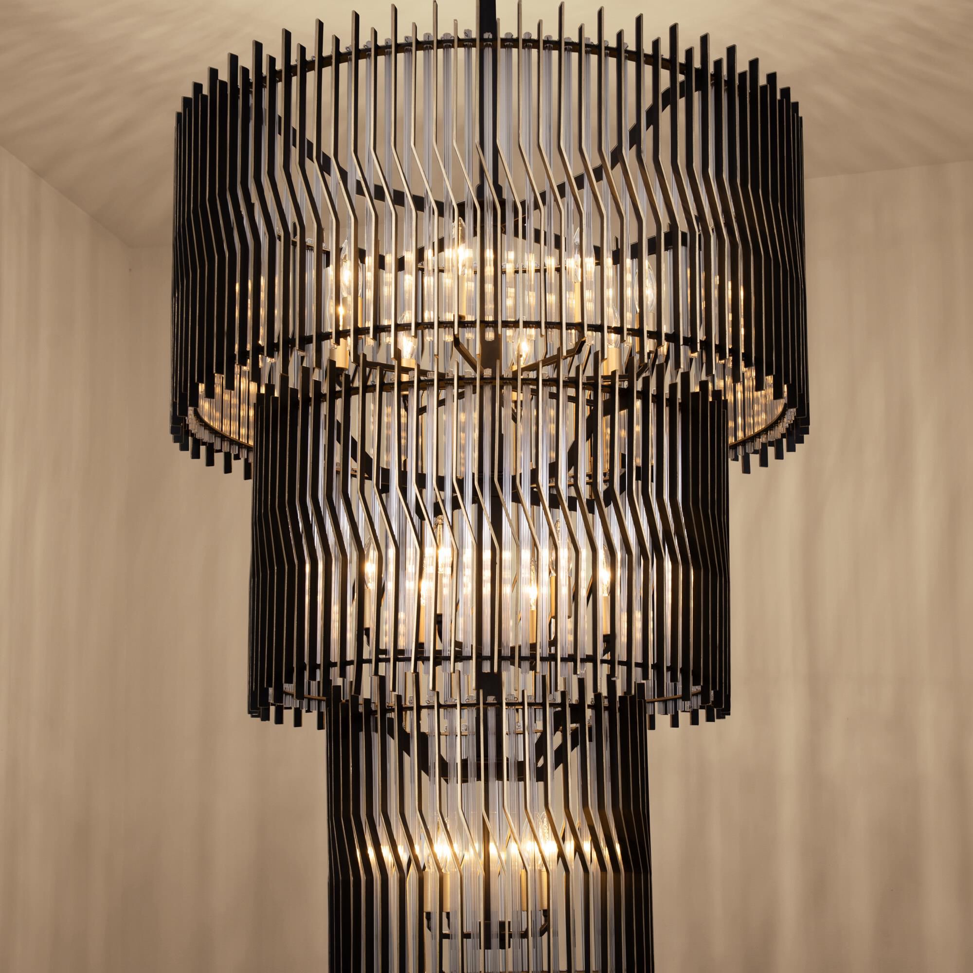Ron Henderson Park Row 32 Inch Chandelier by Varaluz