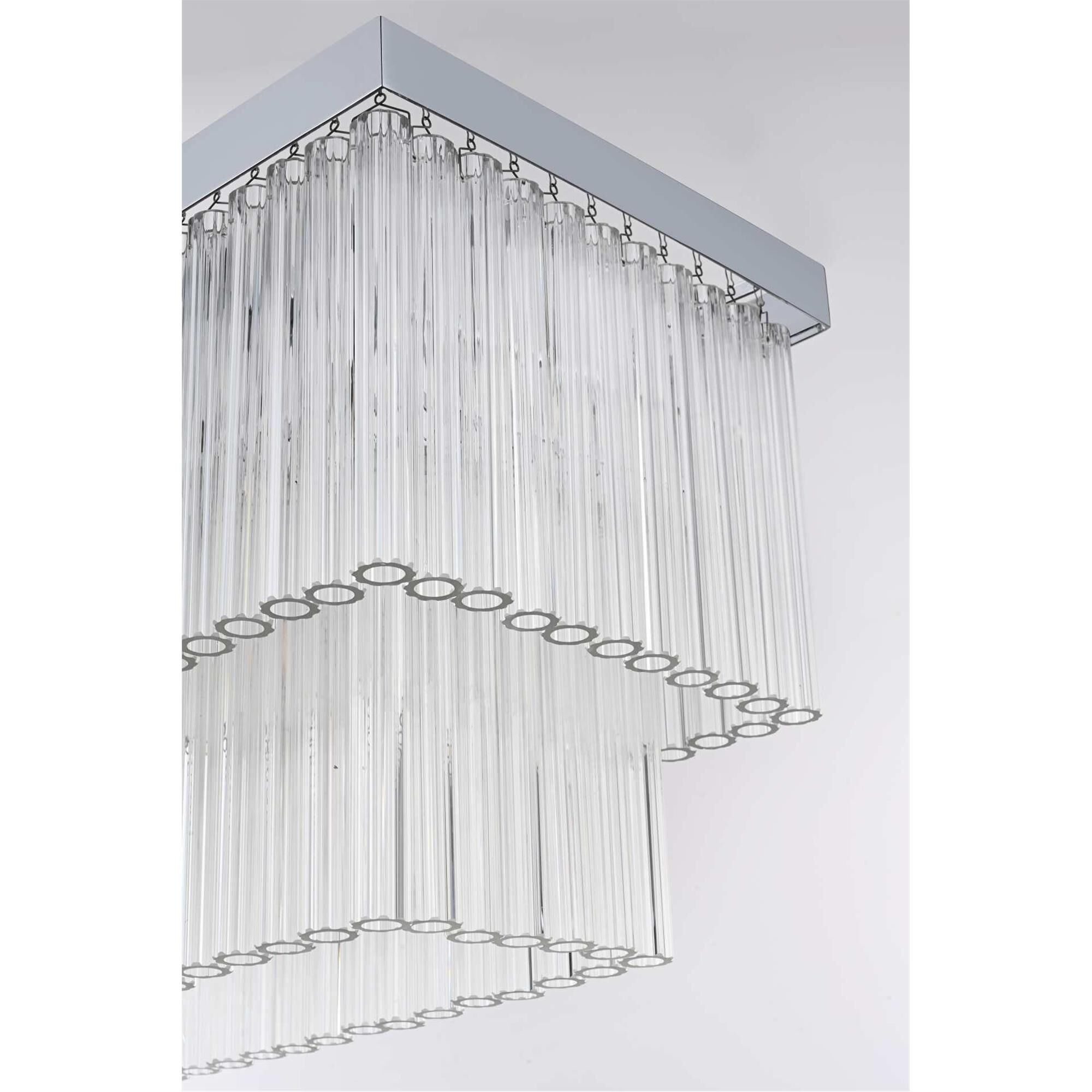 Harlow 53 Inch Linear Suspension Light by Elegant Lighting