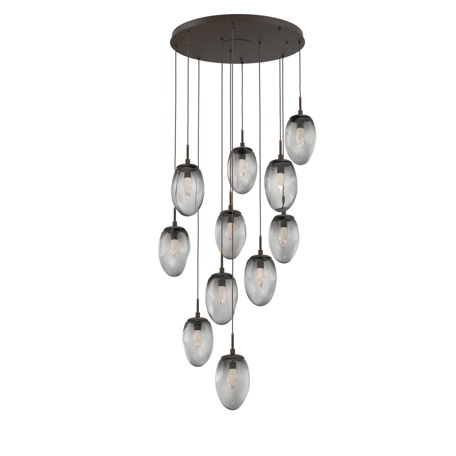 Levi Wilson Nebula 37 Inch 11 Light LED Multi Light Pendant by Hammerton Studio