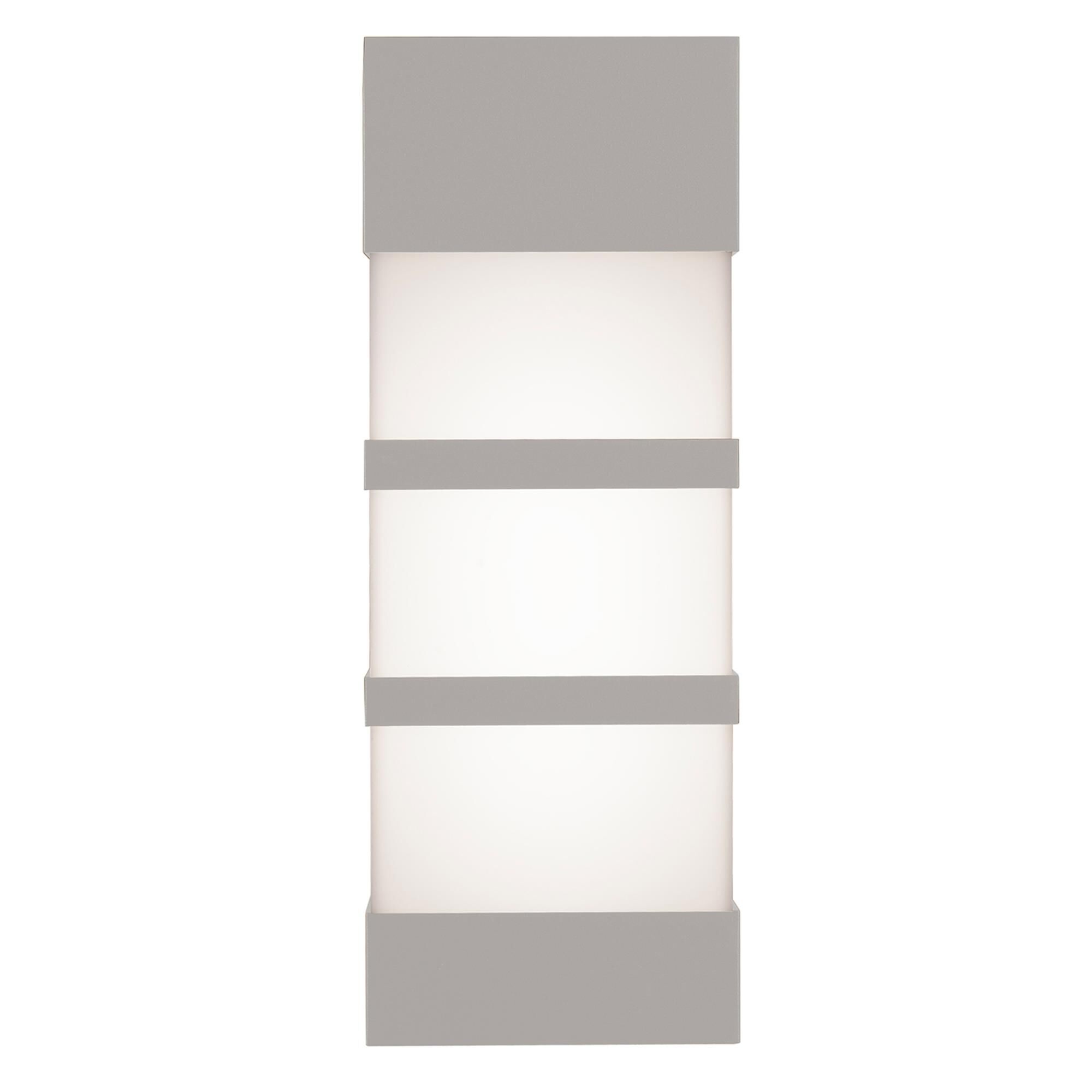 Shown in Textured Grey finish and White Acrylic glass