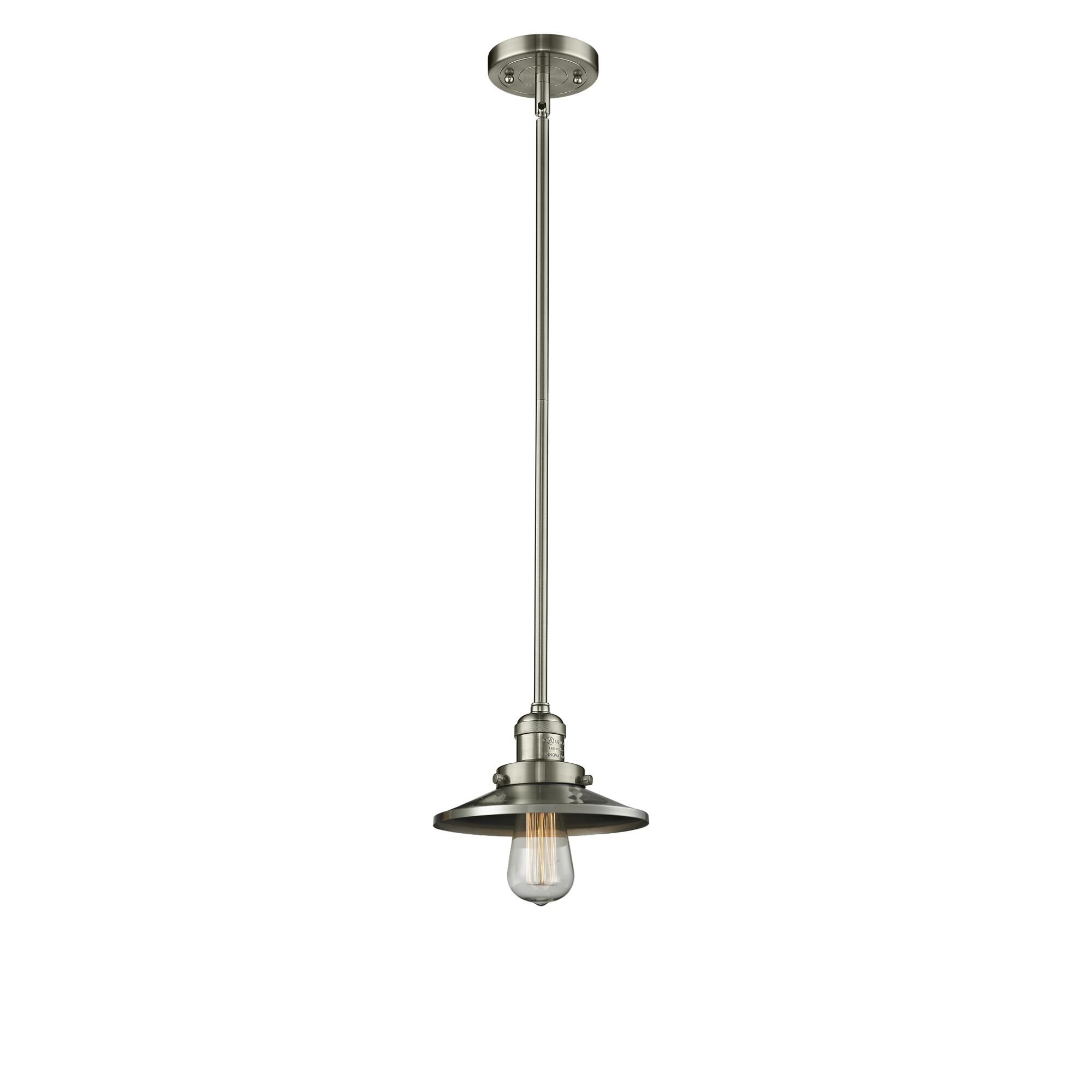 Bruno Marashlian Railroad 8 Inch Mini Pendant by Innovations Lighting