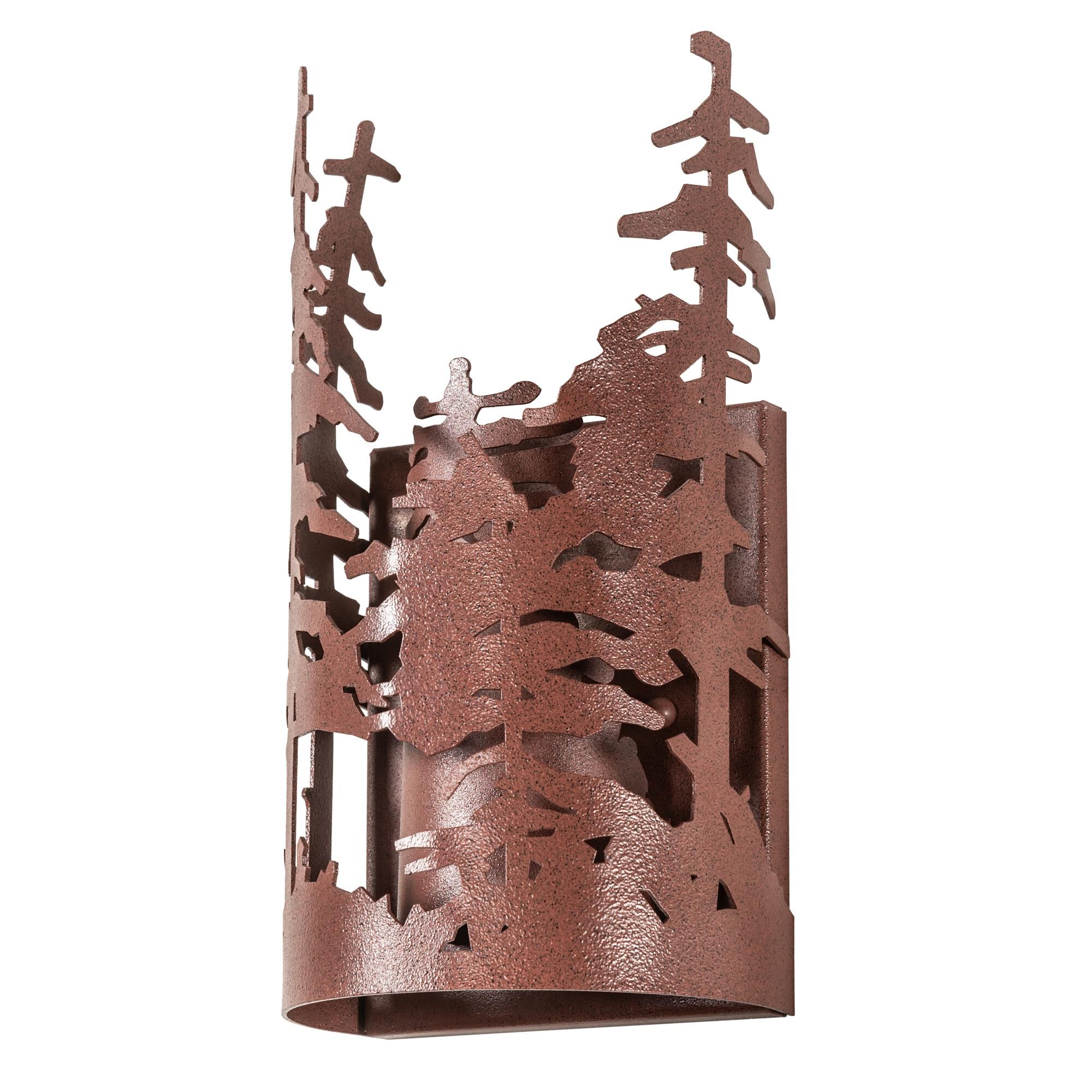 Meyda Lighting Tall Pines 11 Inch Tall Outdoor Wall Light