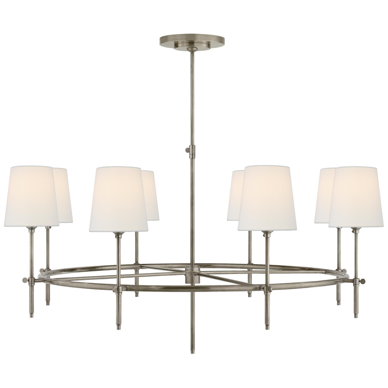 Thomas O'Brien Bryant 42 Inch 8 Light Chandelier by Visual Comfort Signature Collection