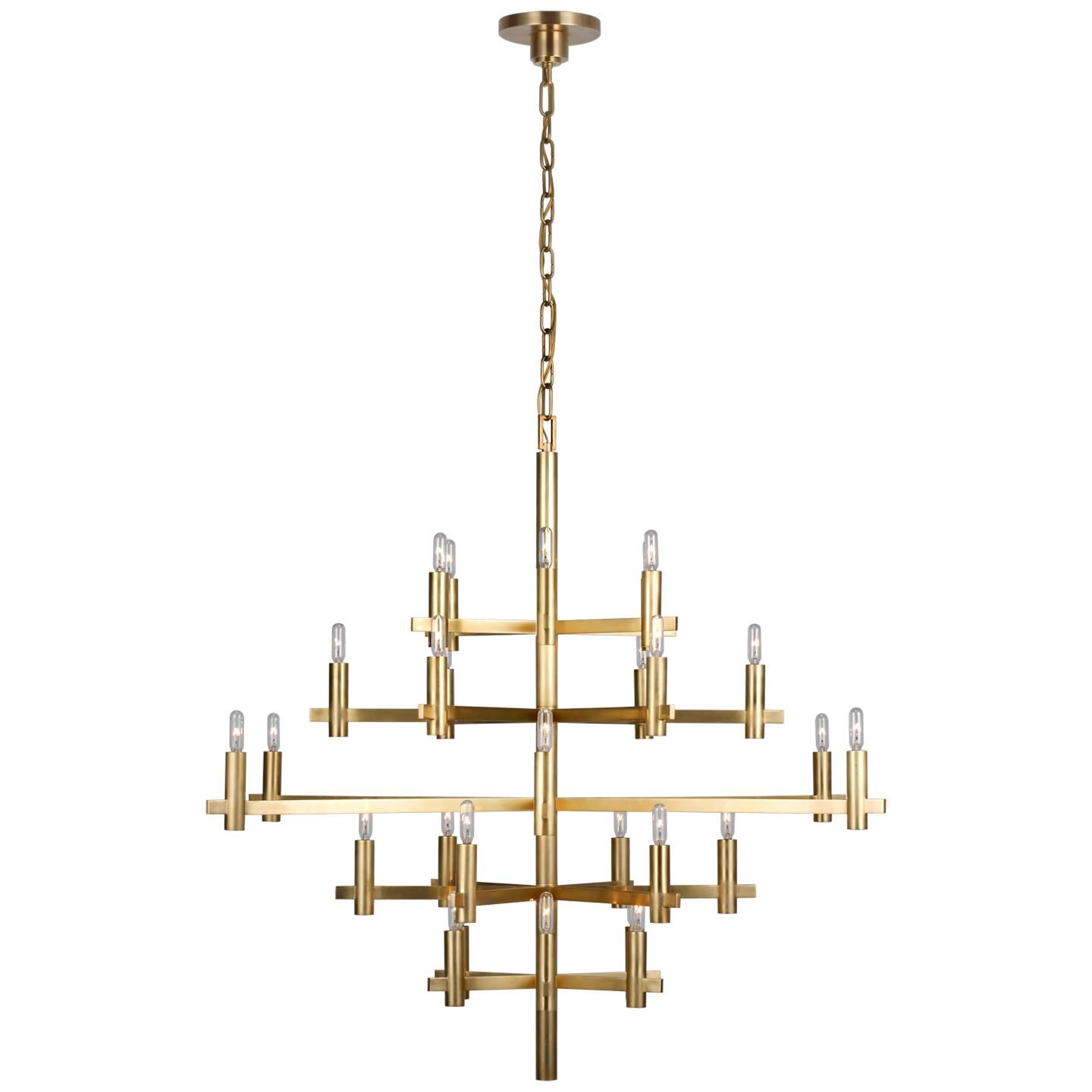 Chapman & Myers Sonnet 42 Inch 30 Light Chandelier by Visual Comfort Signature Collection