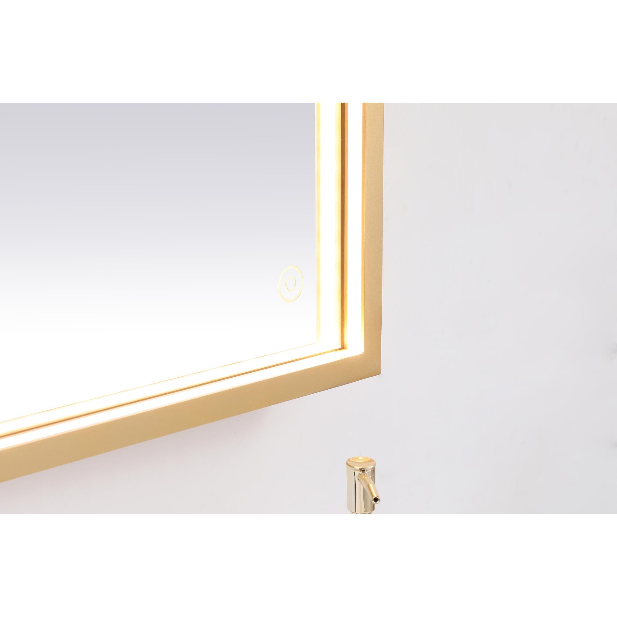 Pier LED Lighted Mirror by Elegant Decor