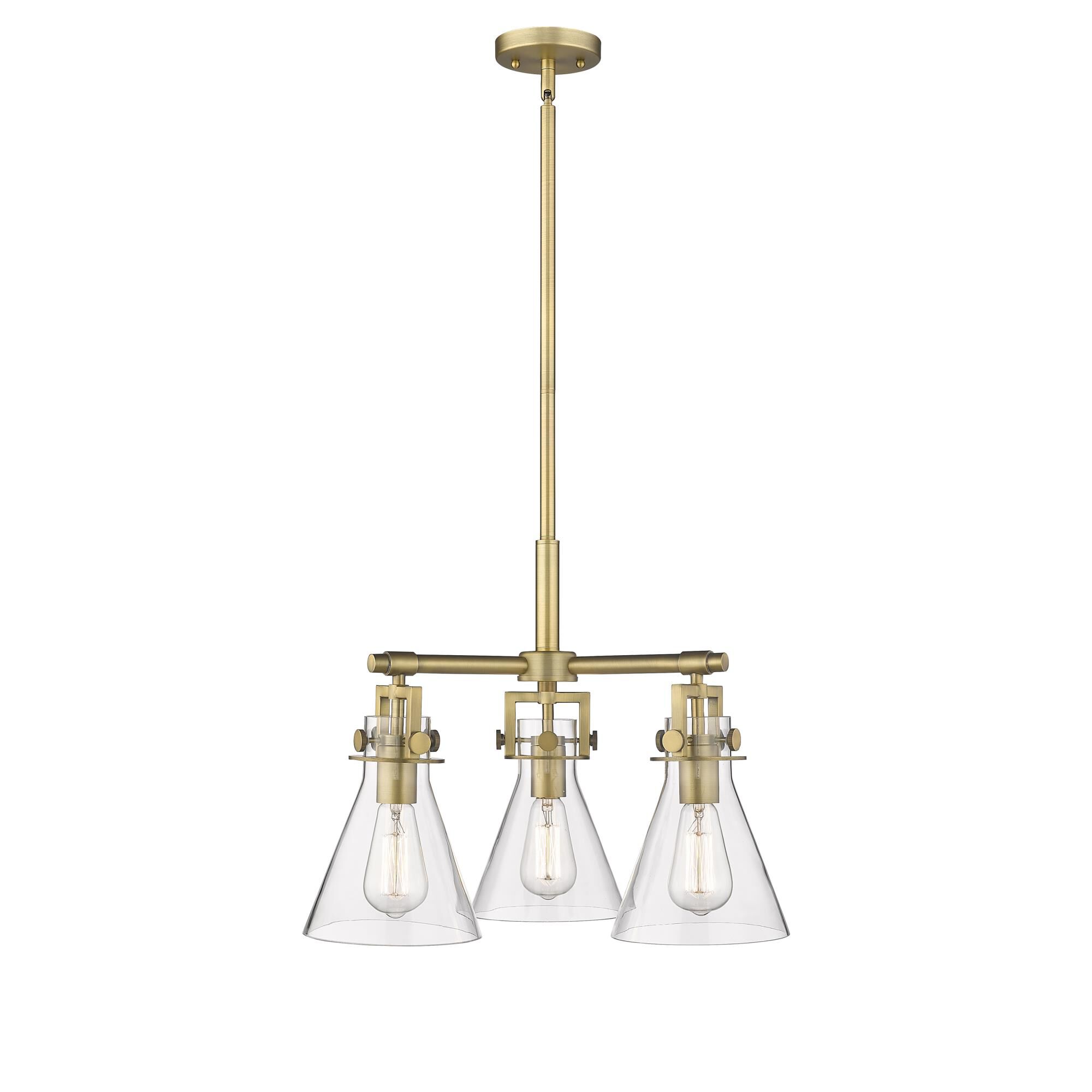 Bruno Marashlian Newton Cone 20 Inch Large Pendant by Innovations Lighting