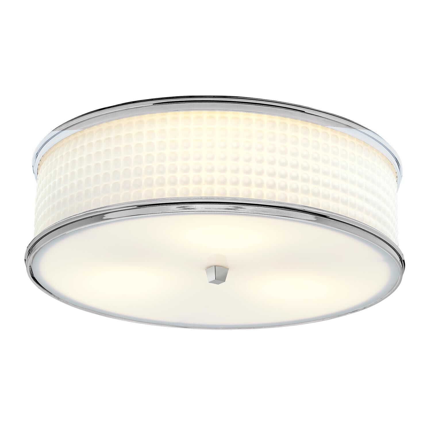 Prism 16 Inch 3 Light Flush Mount by Norwell