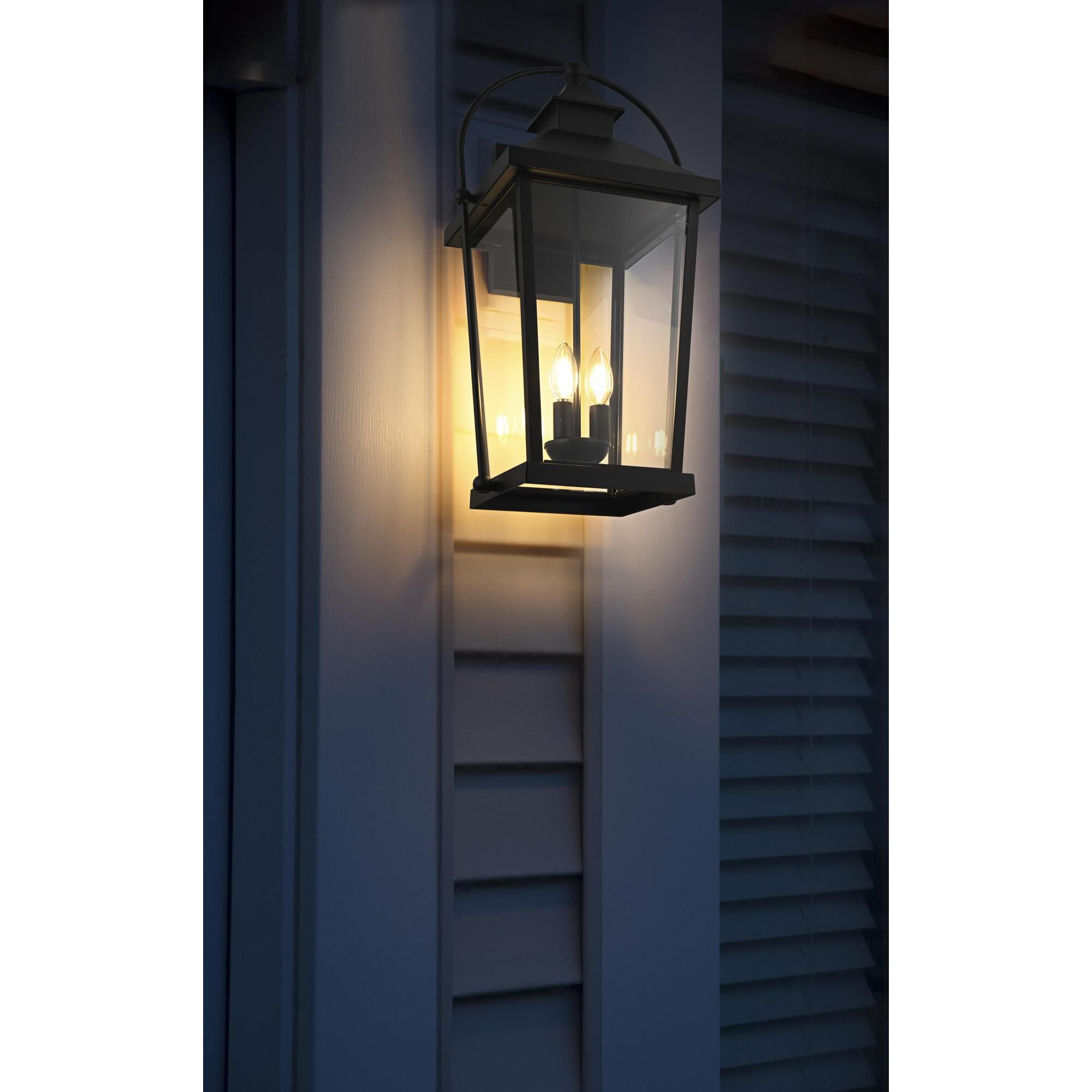 Luz 24 inch Outdoor Wall Light by Elegant Lighting