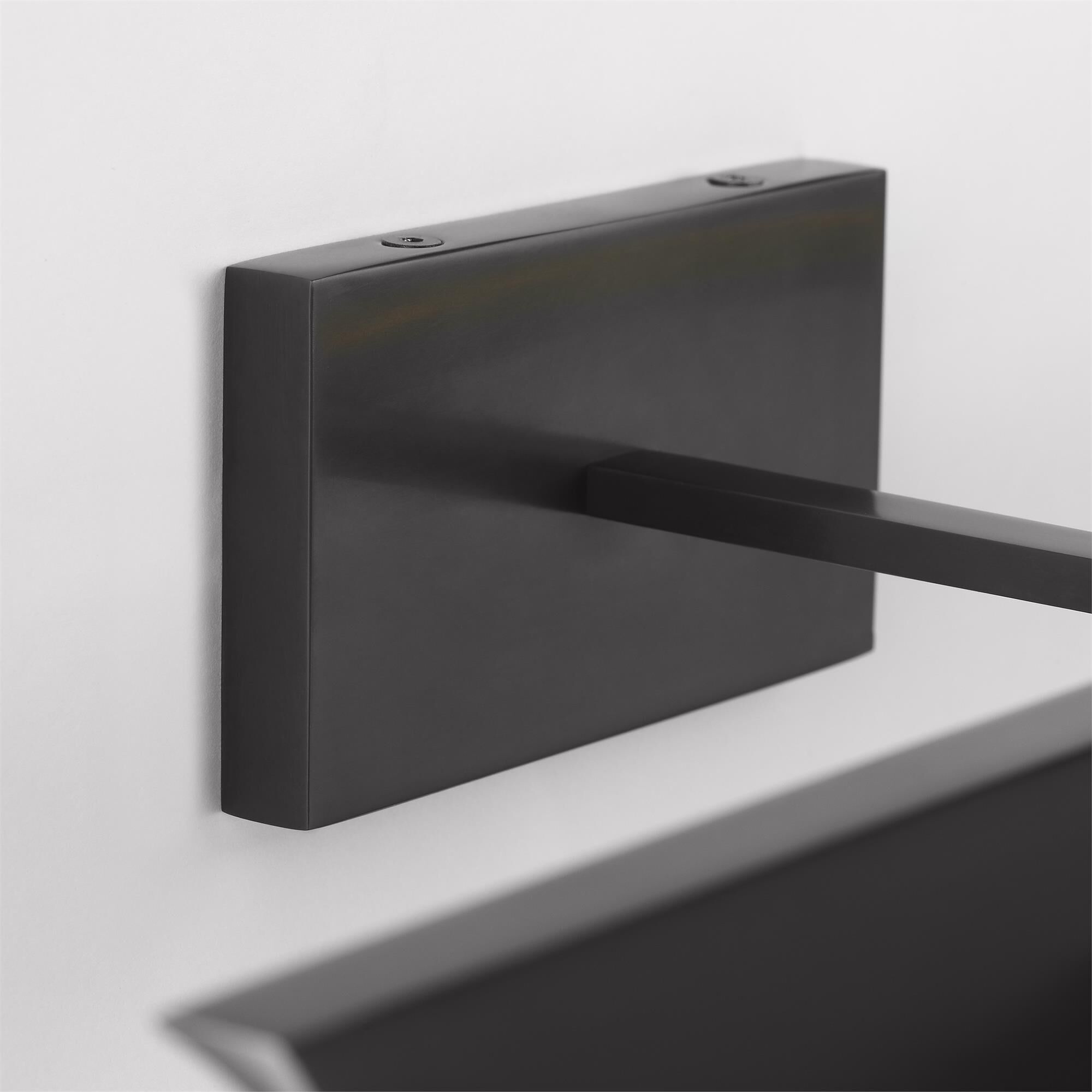 Shown in Bronze finish and Brass shade