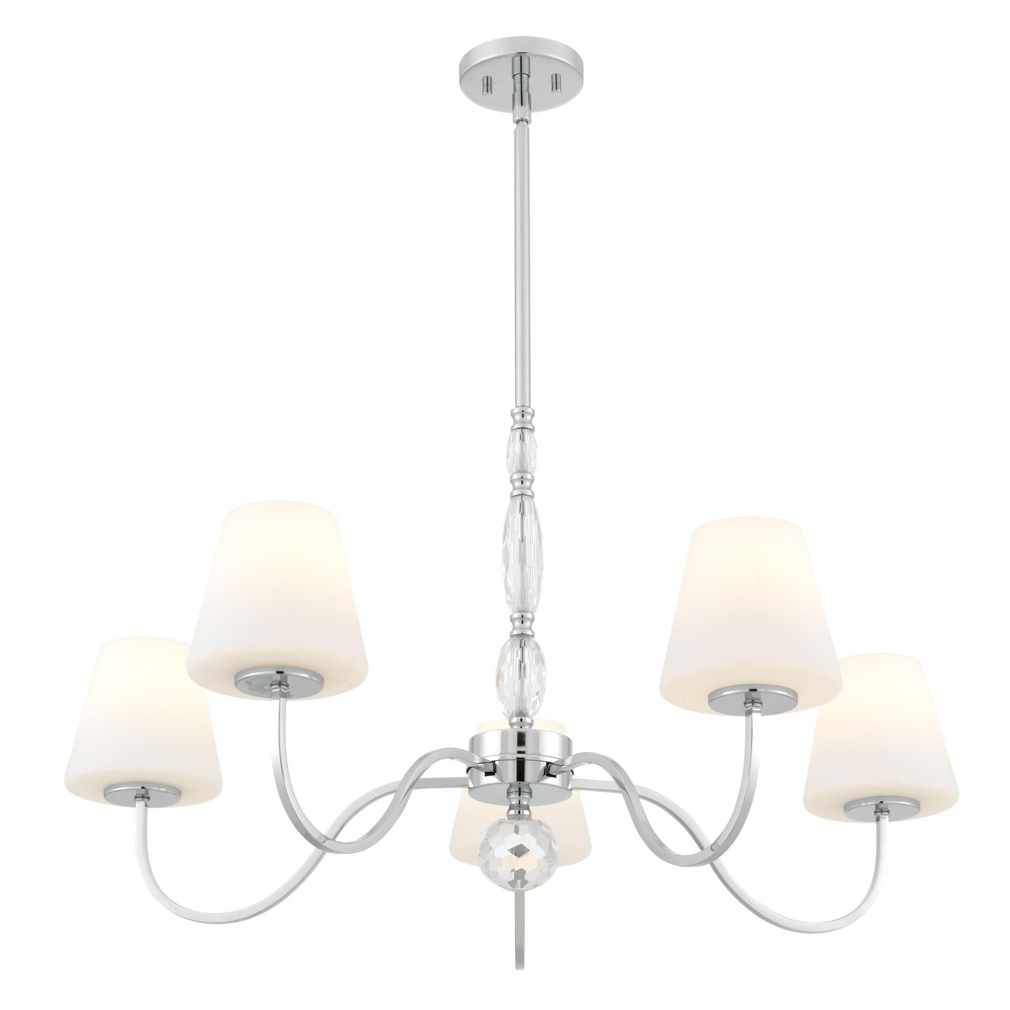 Stone 35 Inch Chandelier by Quoizel