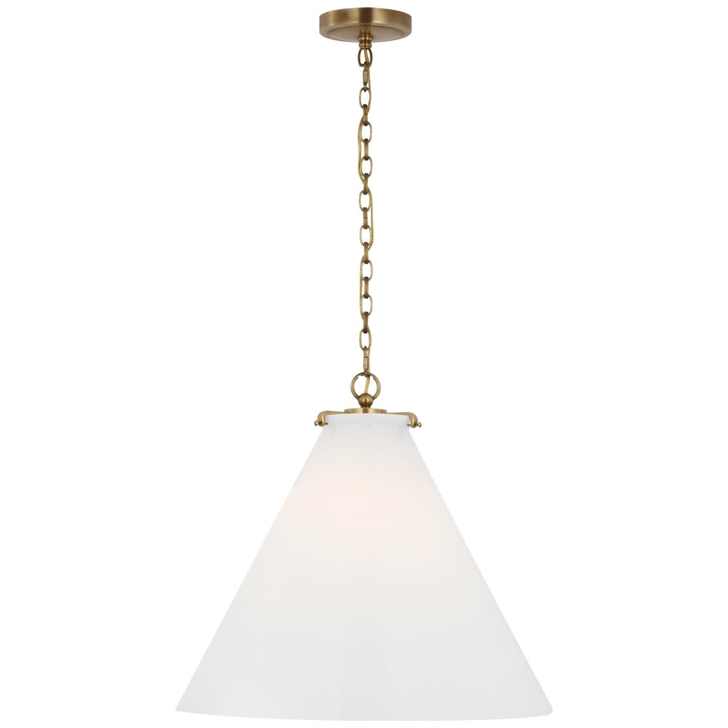 Visual Comfort Signature Collection Thomas O'Brien Katie 20 Inch LED Large Pendant