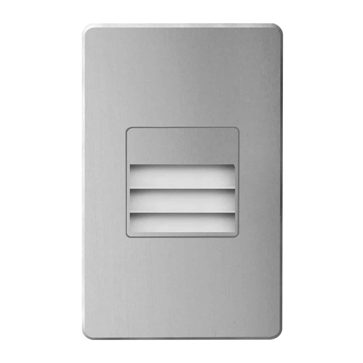 Shown in Brushed Aluminum finish