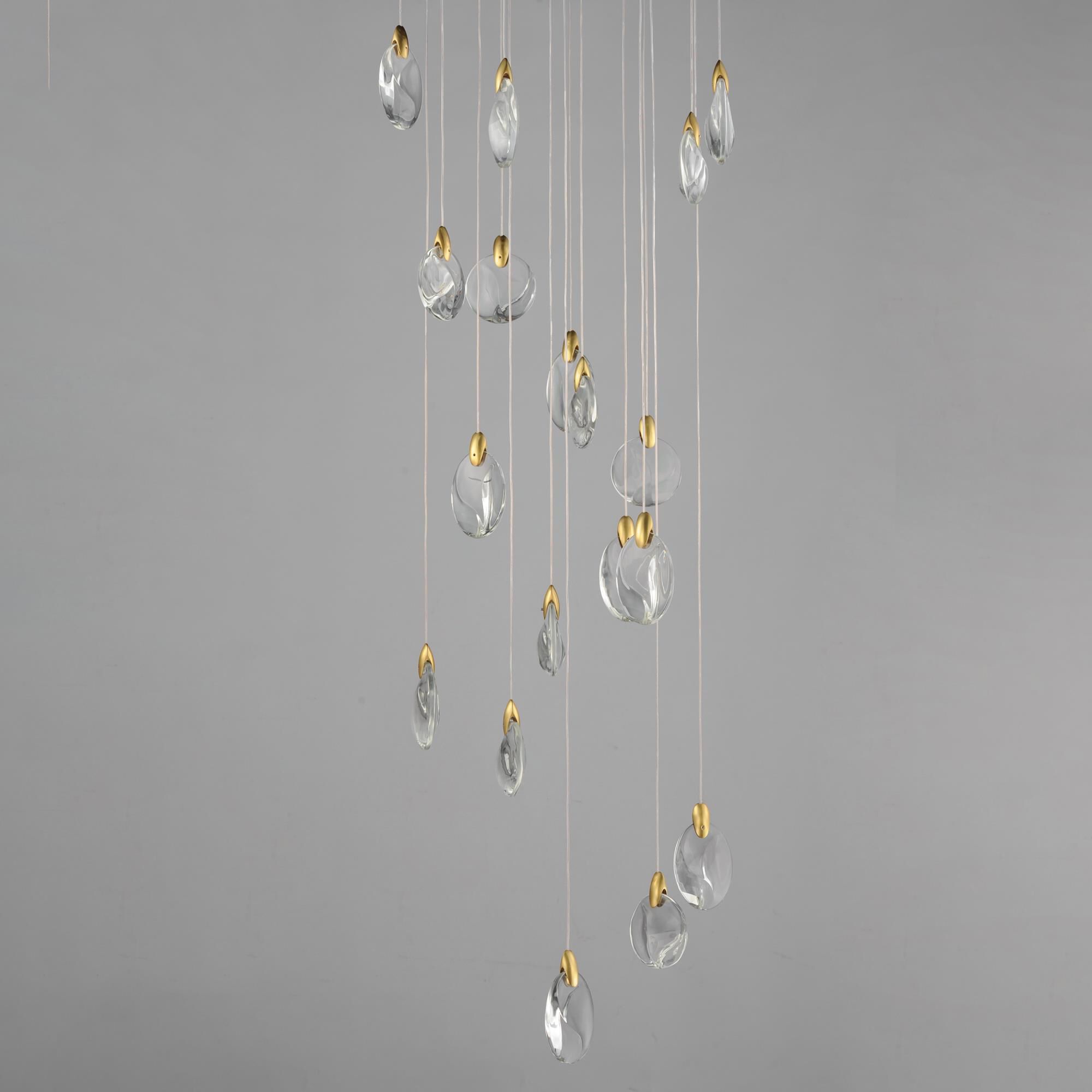 Pebble 22 Inch Multi Light Pendant by ET2 Lighting