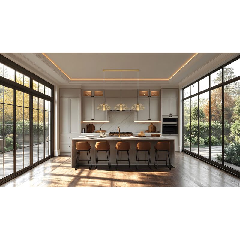 Valencia Medium Linear Chandelier by Z-Lite