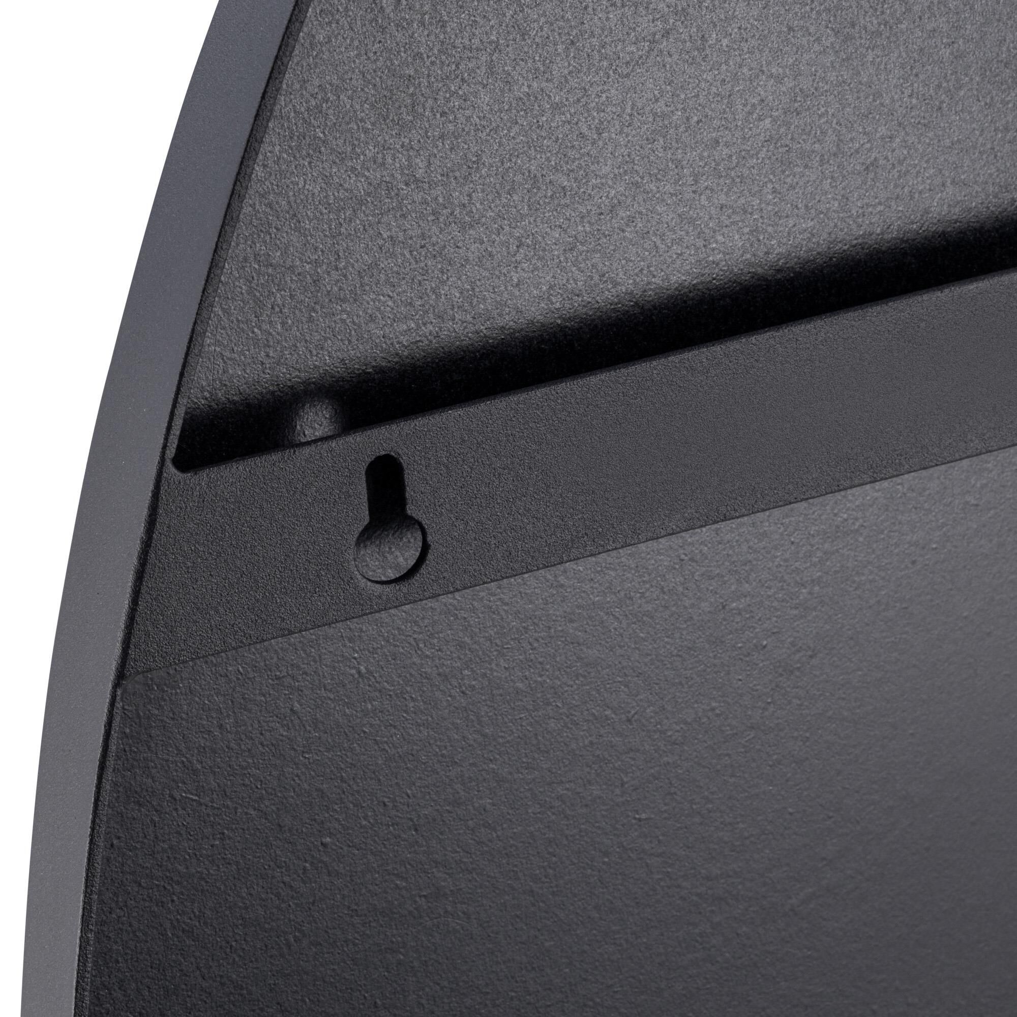 Shown in Black finish