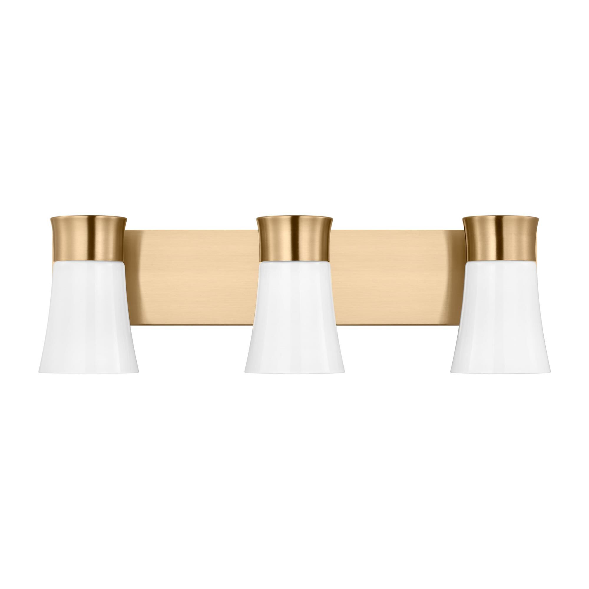 Shown in Satin Brass finish