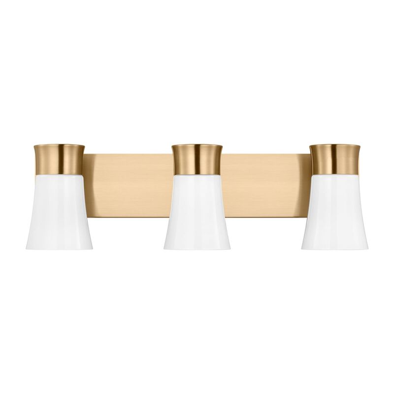 Drew & Jonathan Roy 14 Inch 3 Light Bath Vanity Light by Visual Comfort Studio