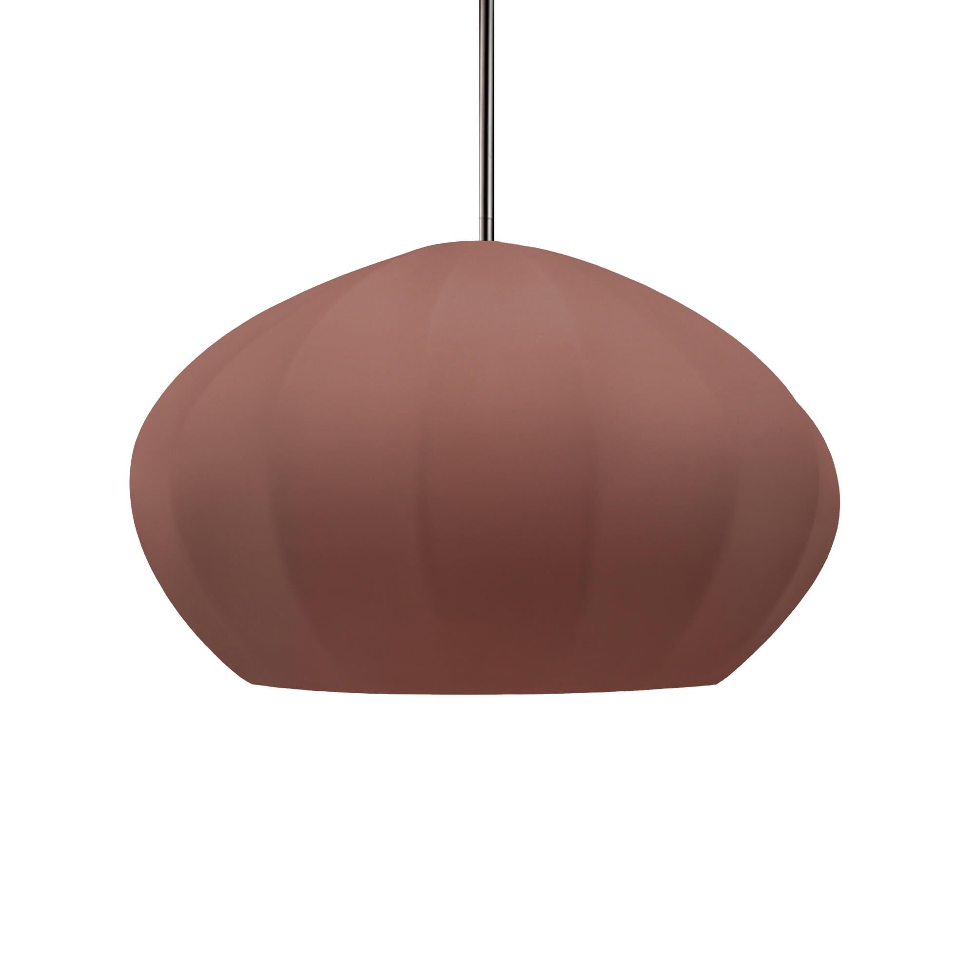 Shown in Brushed Nickel finish and Canyon Clay shade