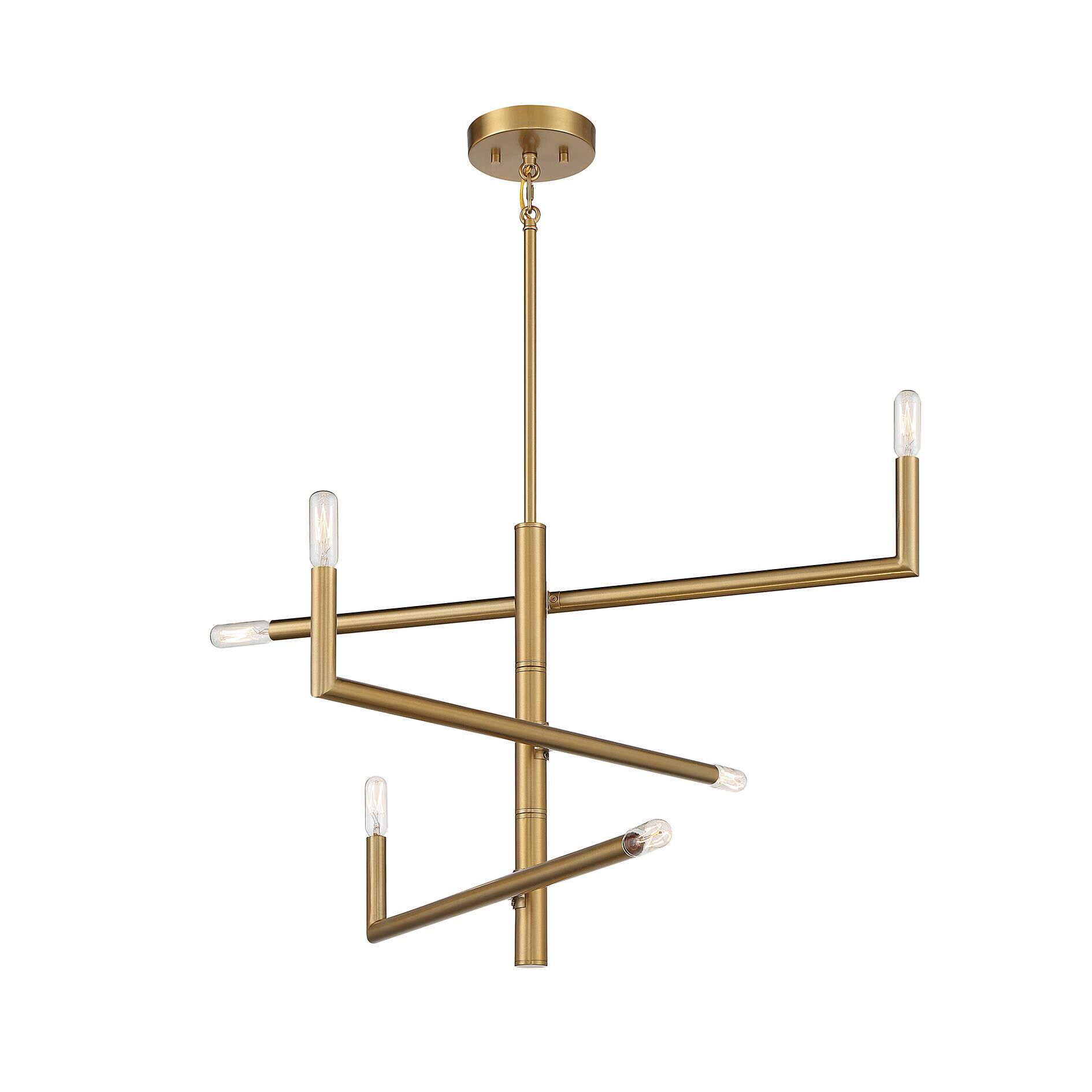 Shown in Warm Brass finish