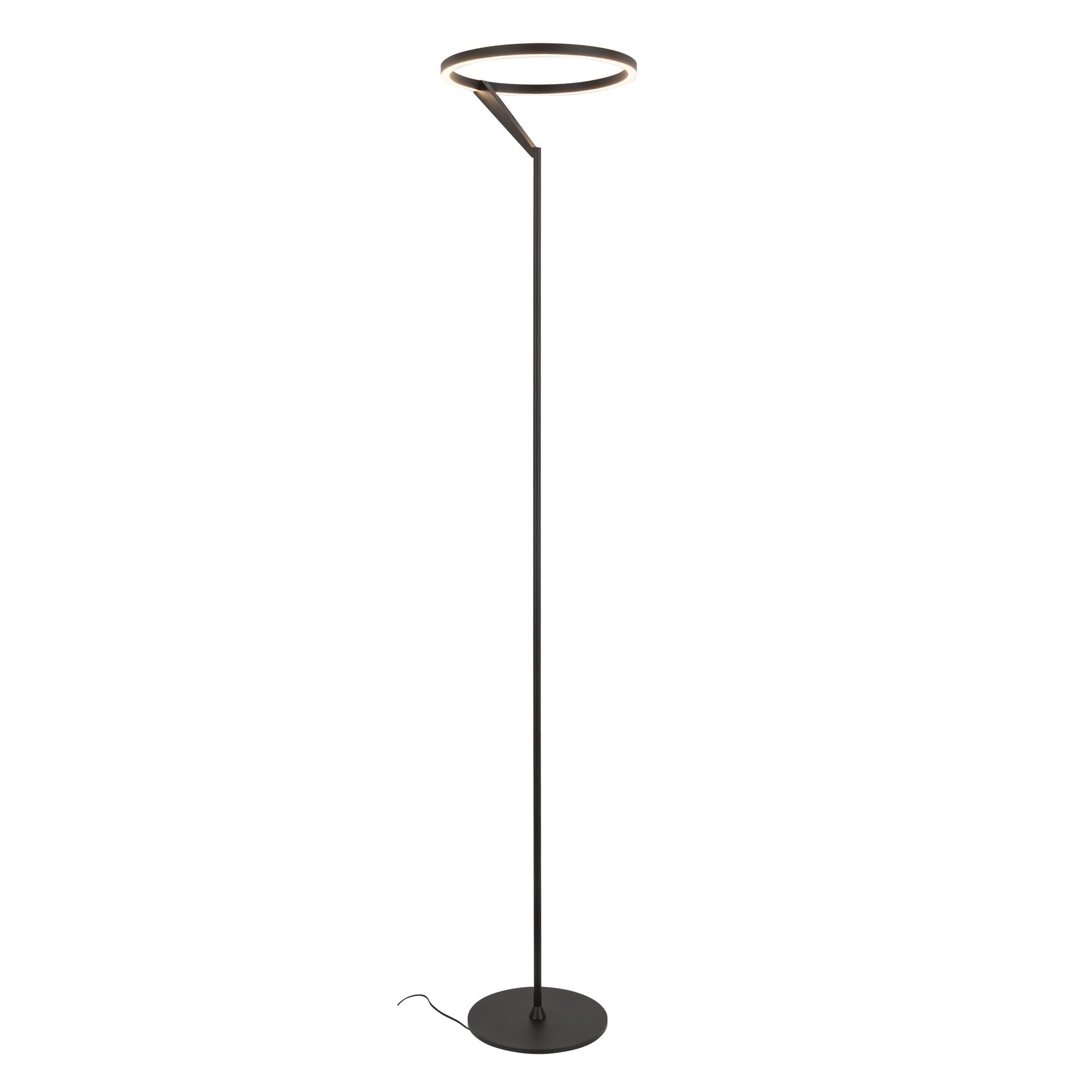 Shown in Black finish and Frosted Acrylic Lens glass
