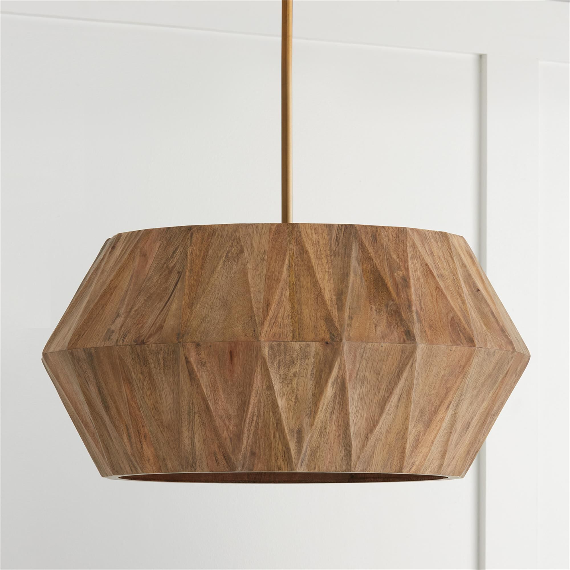 Shown in Light Wood and Patinaed Brass finish