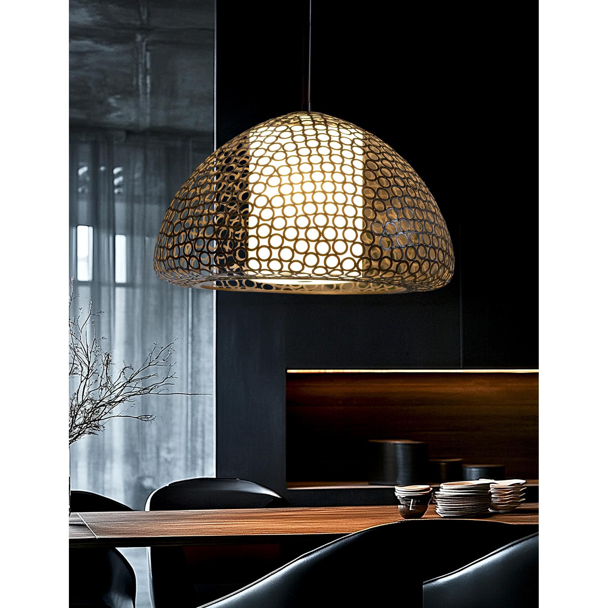 Dilston 24 Inch Large Pendant by Justice Design Group