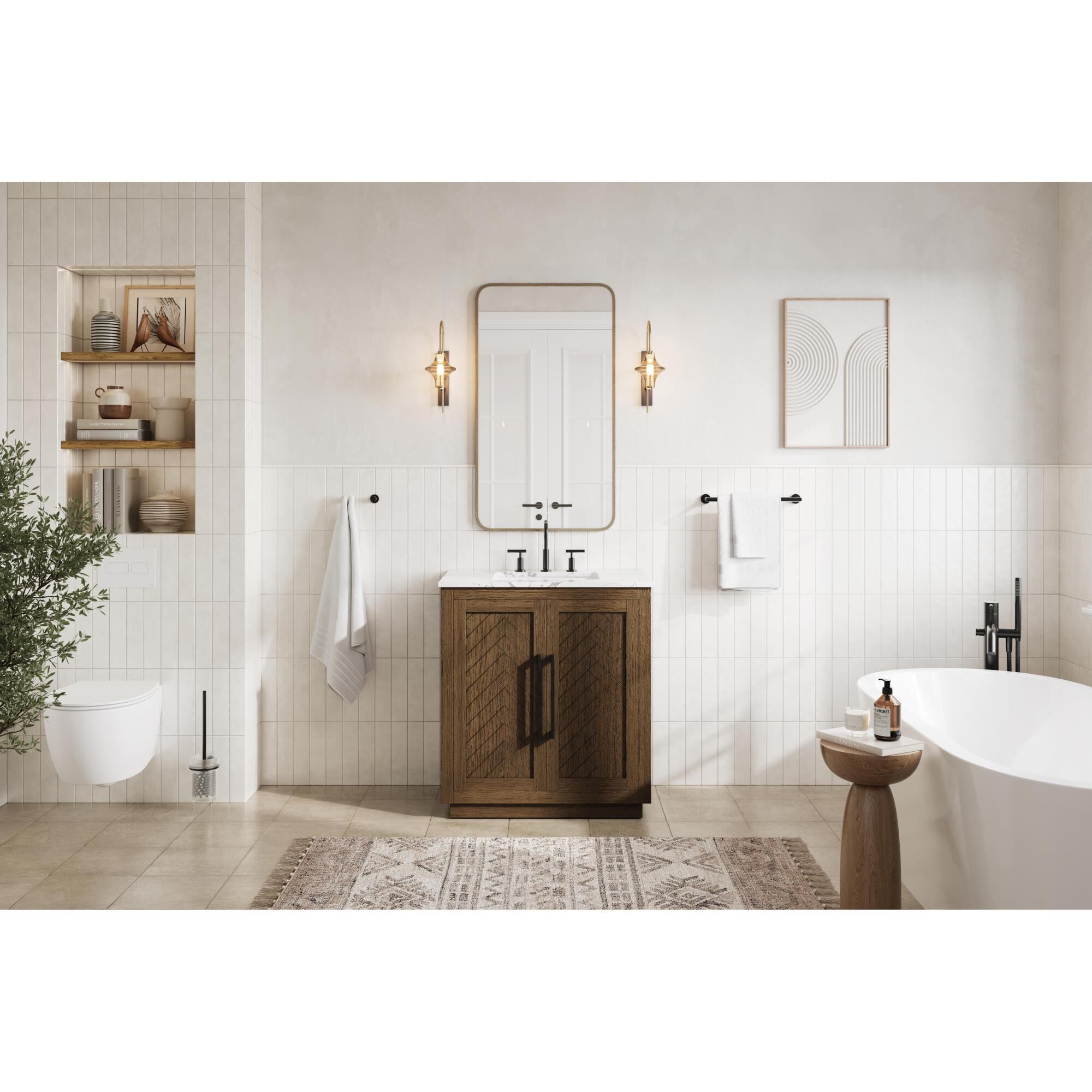 Chase 30 Inch Bath Vanity by Elegant Dcor