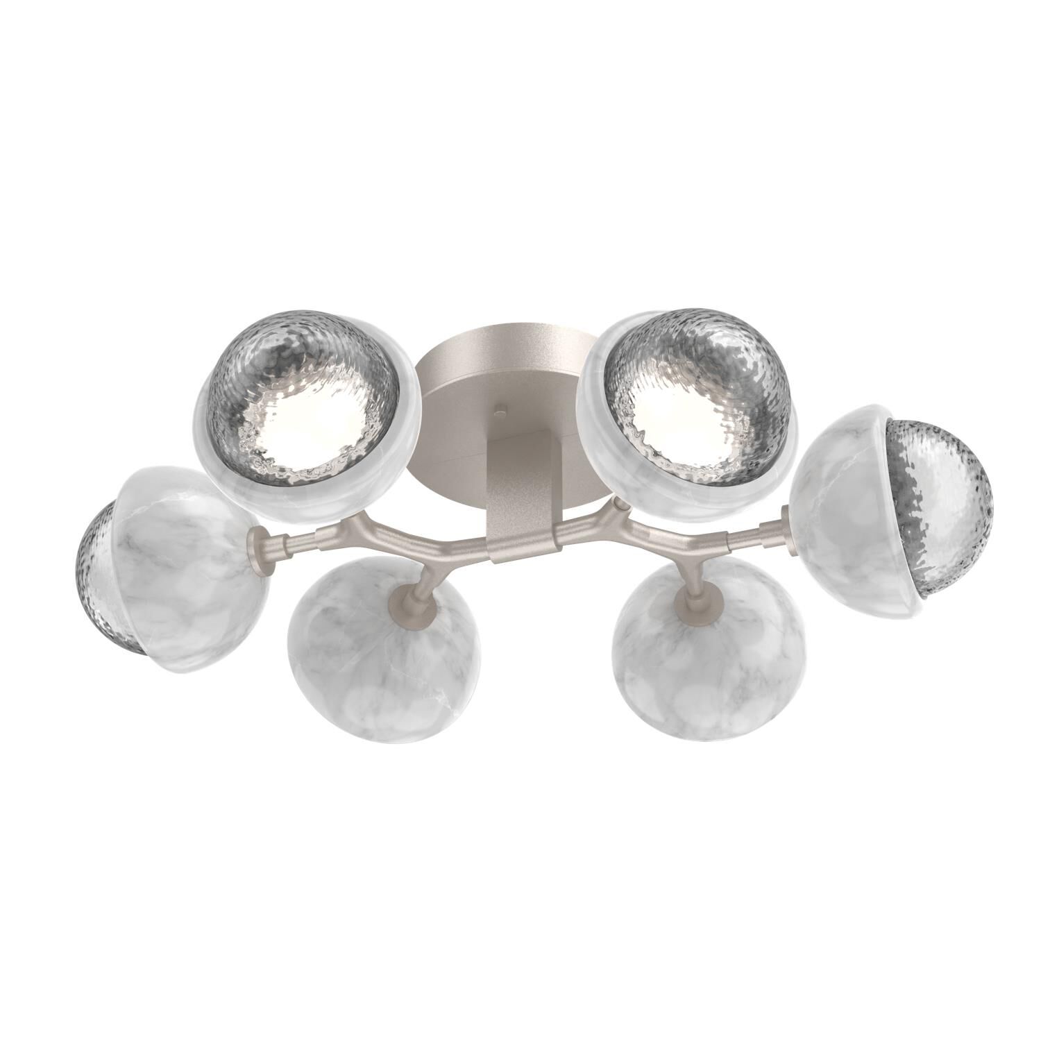 Levi Wilson Cabochon 27 Inch Flush Mount by Hammerton Studio