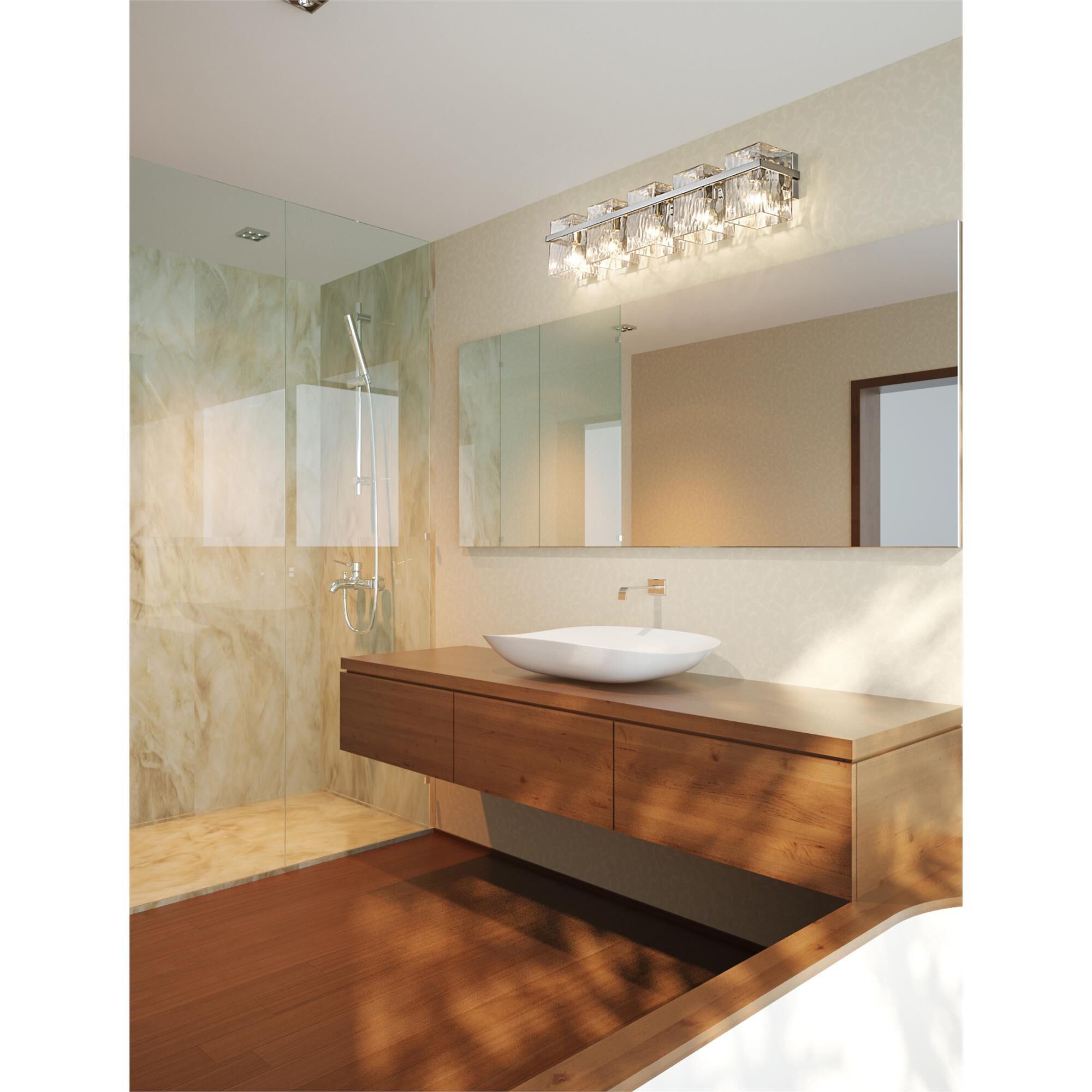Shown in Brushed Nickel finish