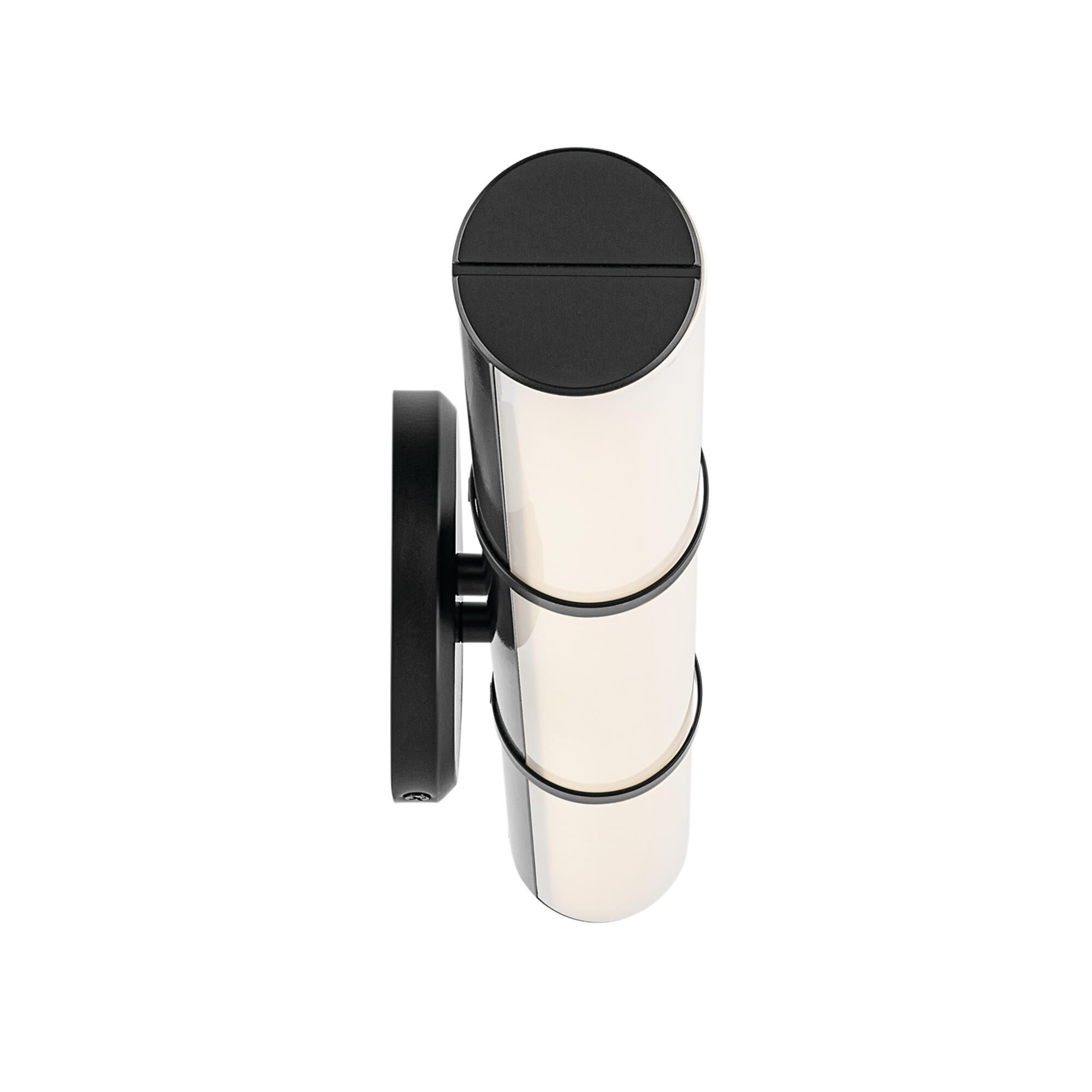 Shown in Black finish and Clear with Painted White Inside glass